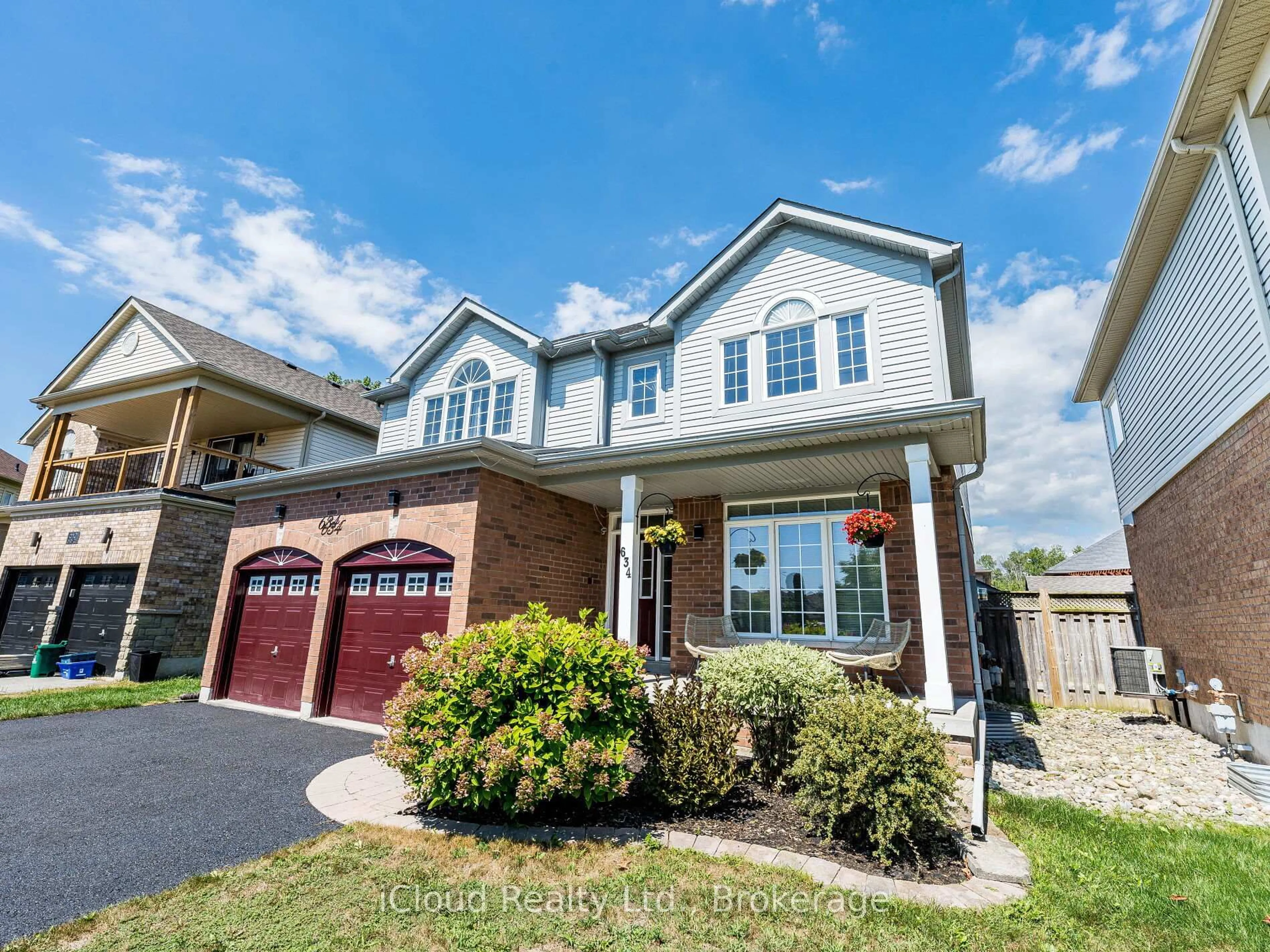 Home with brick exterior material, street for 634 Oxbow Cres, Oshawa Ontario L1K 3A8