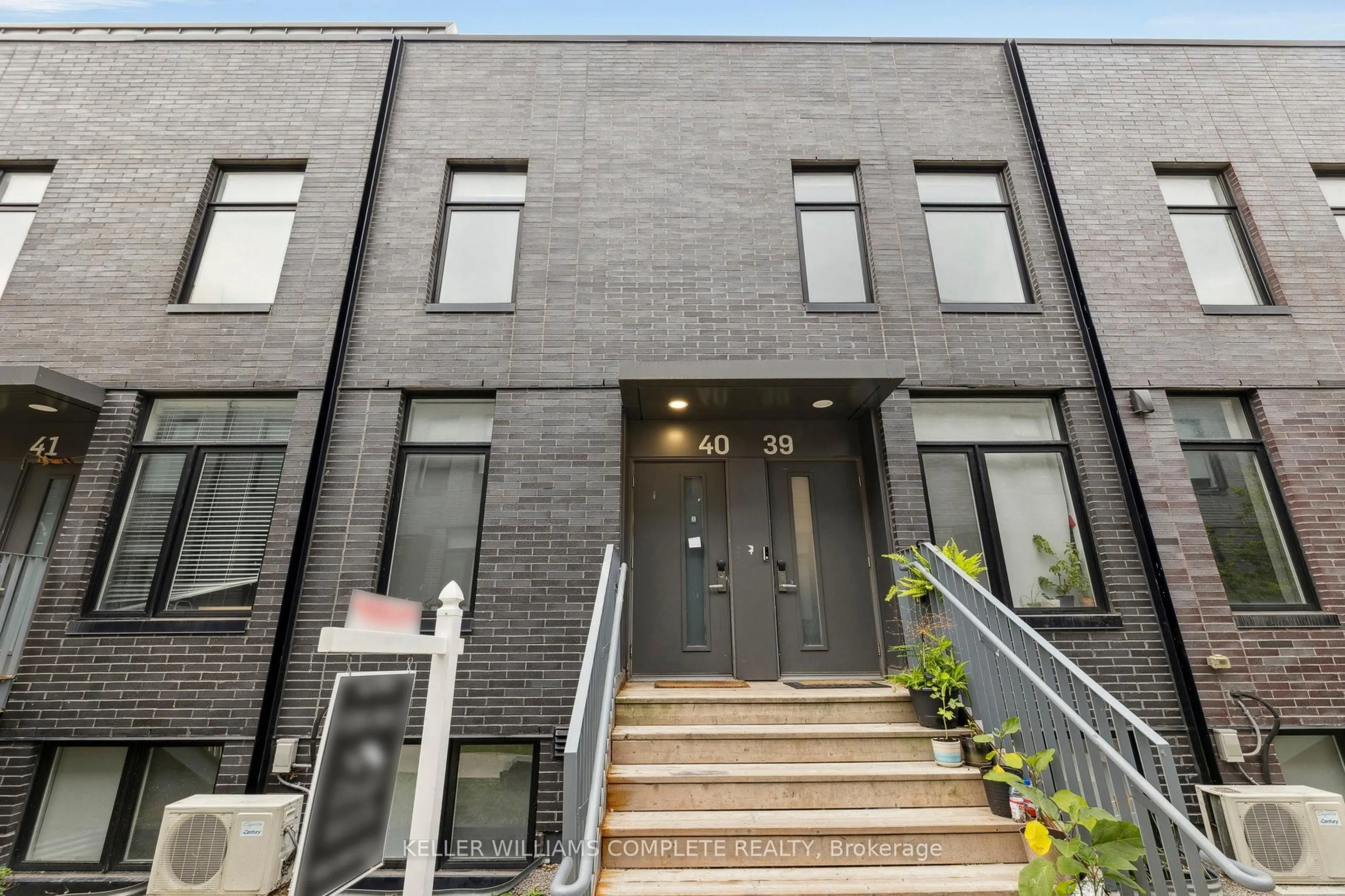 Home with brick exterior material, street for 1740 Simcoe St #40, Oshawa Ontario L1G 4X9