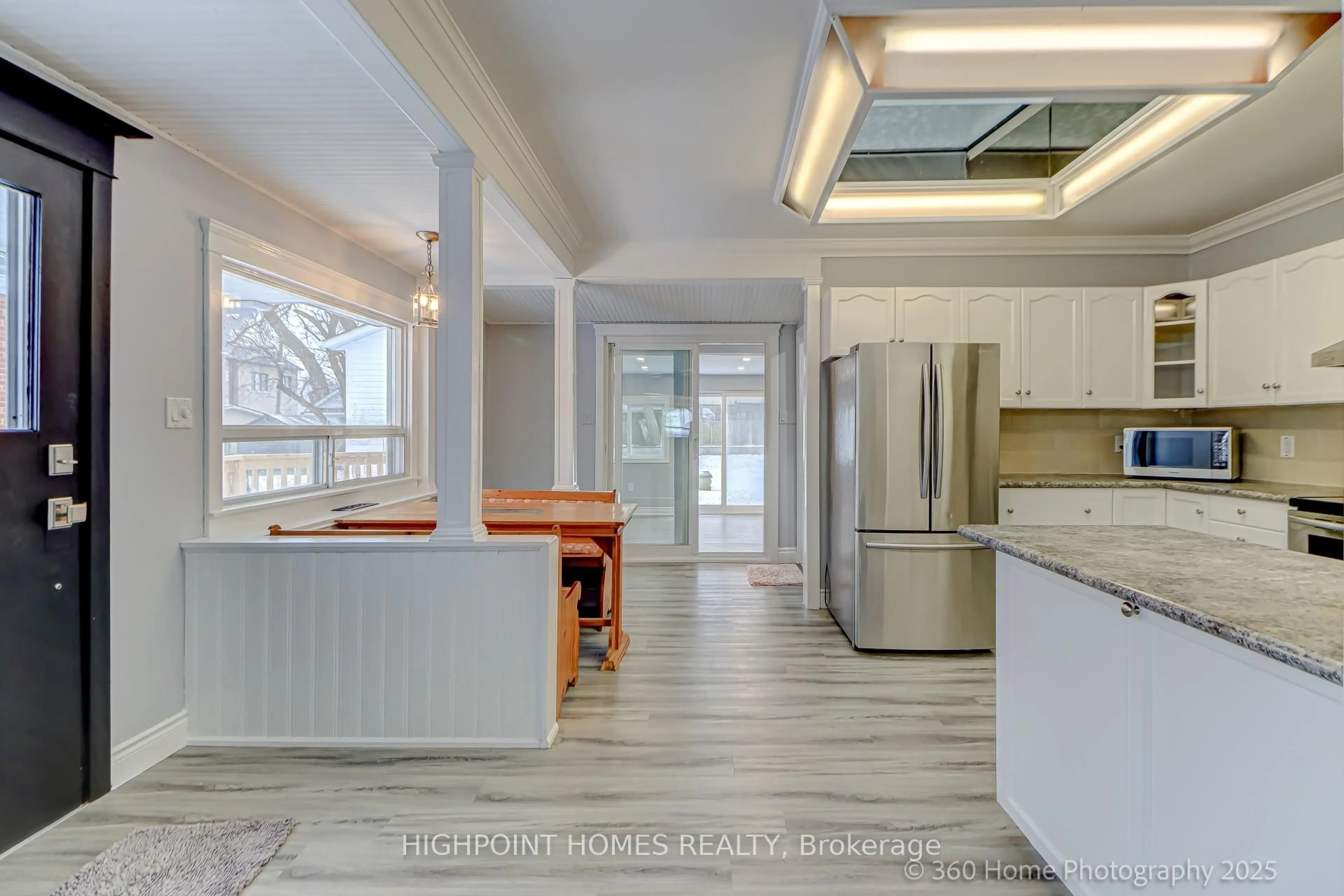 Open concept kitchen, ceramic/tile floor for 50 South Woodrow Blvd, Toronto Ontario M1N 3L6
