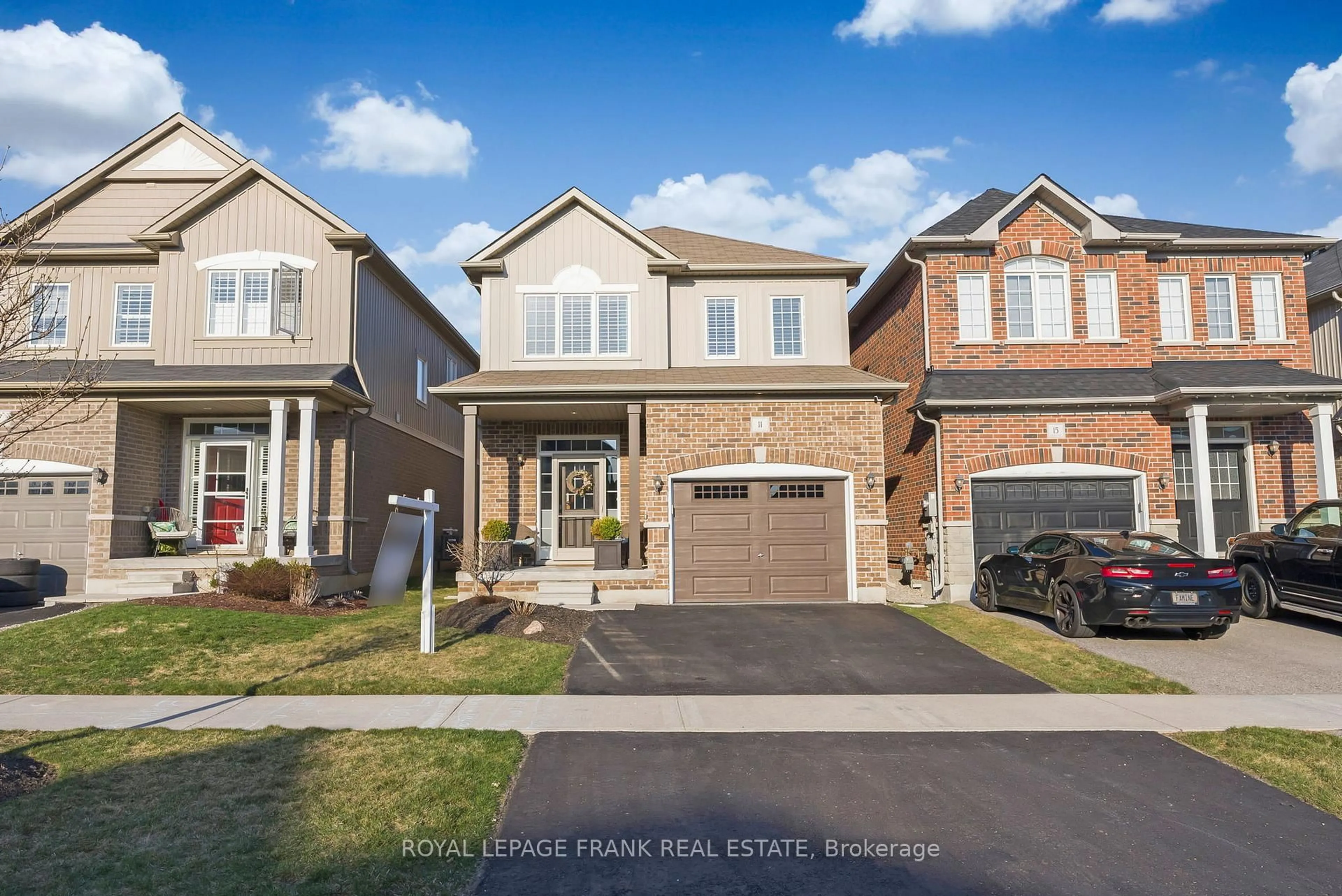 Home with brick exterior material, street for 11 Gordon Cowling St, Clarington Ontario L1E 0G7