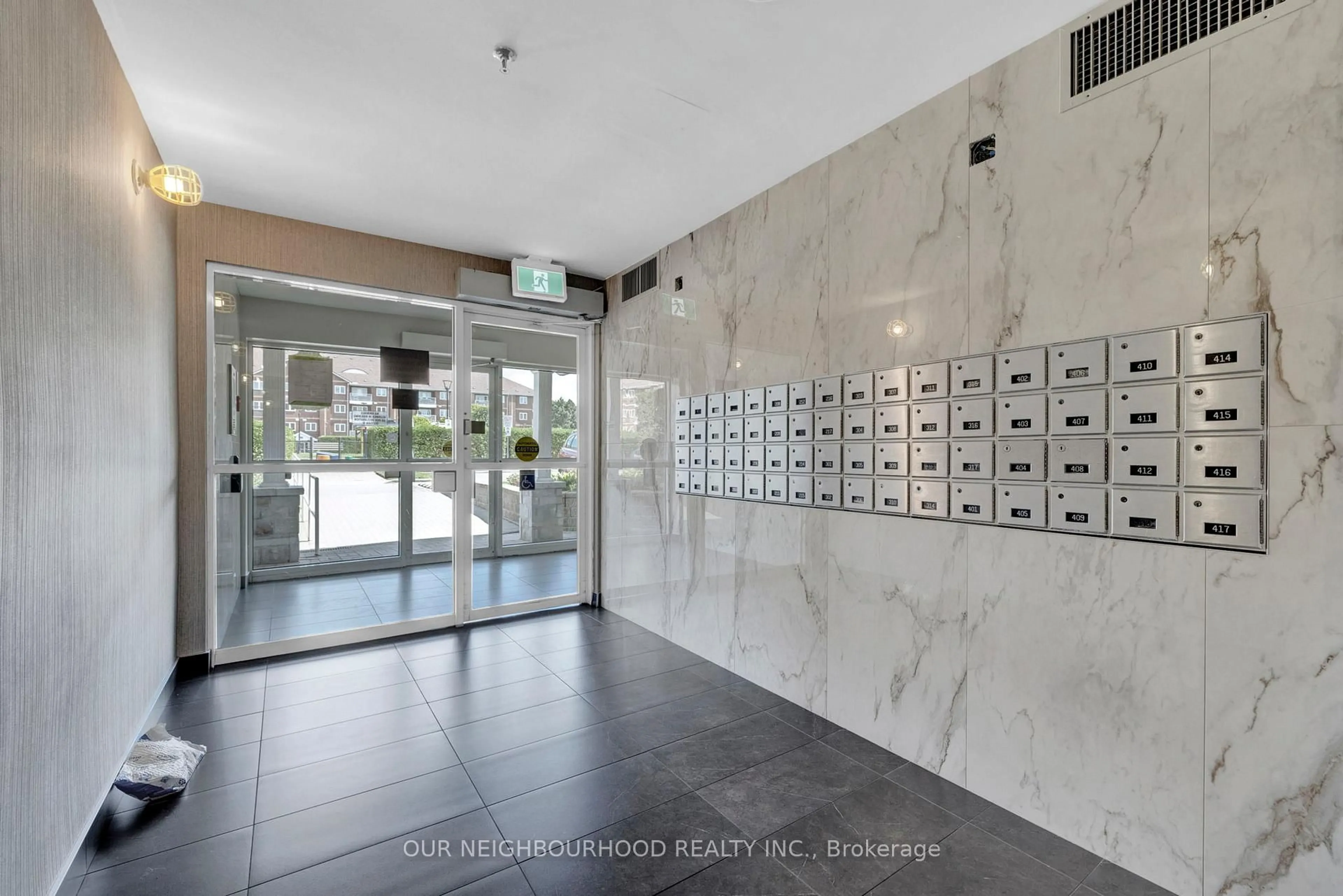 Lobby for 191 Lake Driveway Dr #210, Ajax Ontario L1S 7H9