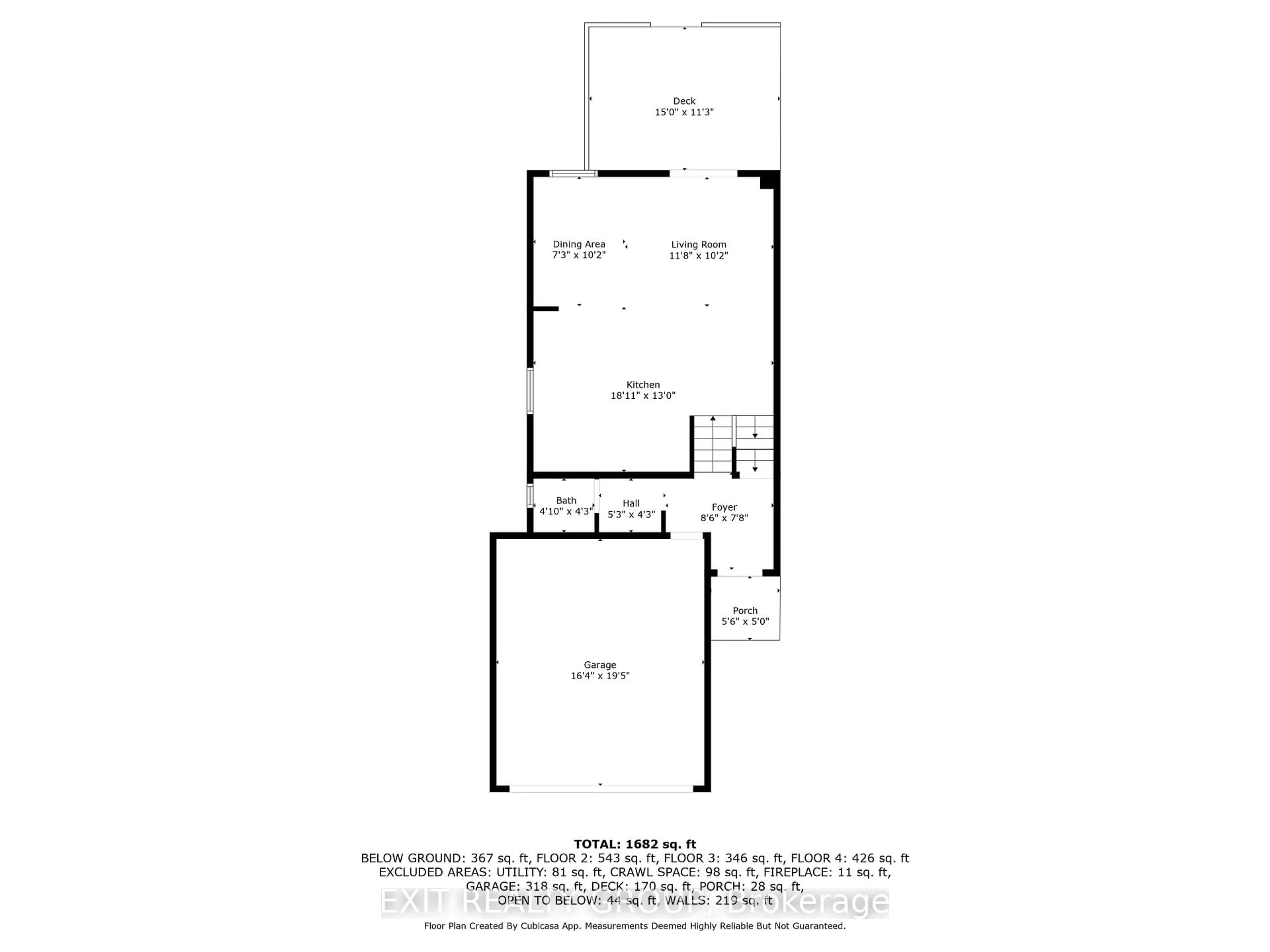 Floor plan for 765 Hampton Crt, Pickering Ontario L1W 3M3