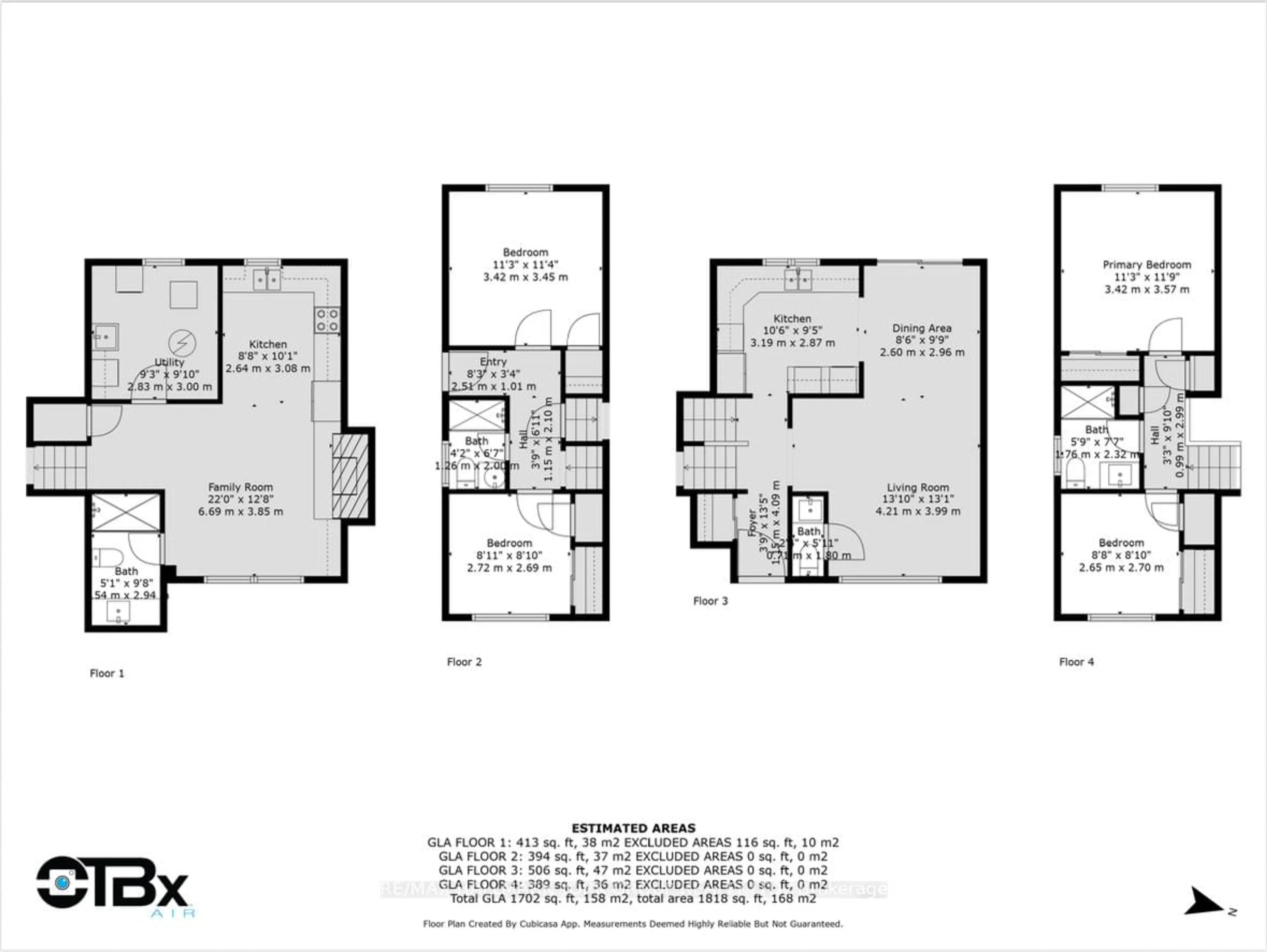 Floor plan for 20 Abbeville Rd, Toronto Ontario M1H 1Y3
