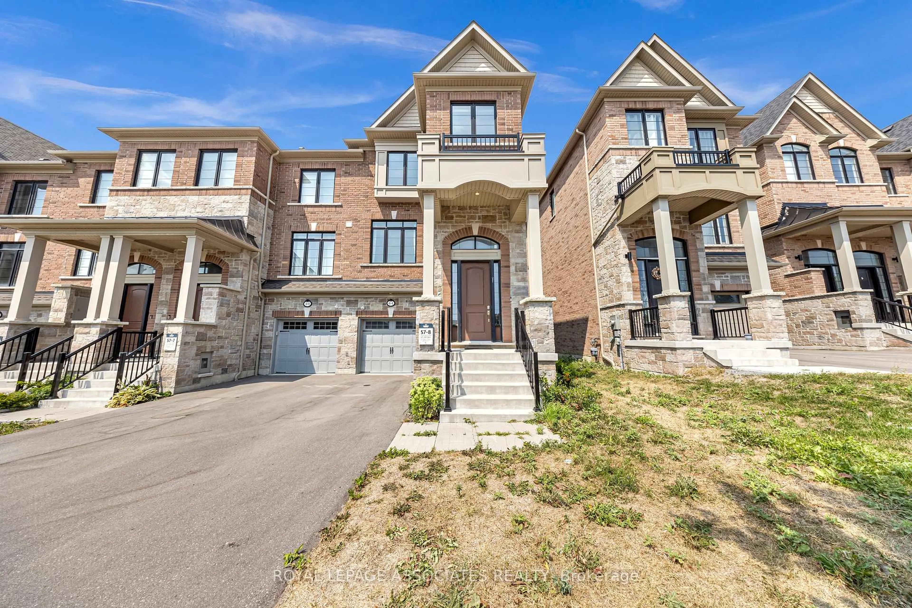 Home with brick exterior material, street for 44 Elkington Cres, Whitby Ontario L1P 0L7