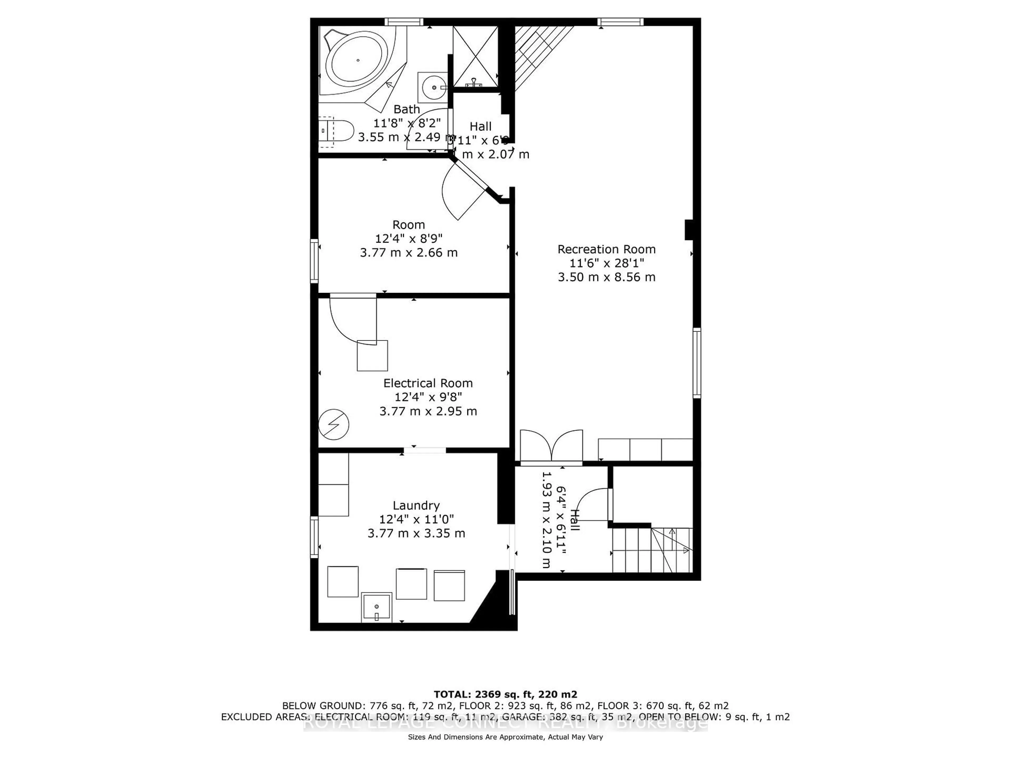 Floor plan for 47 Brenda Cres, Toronto Ontario M1K 3C5
