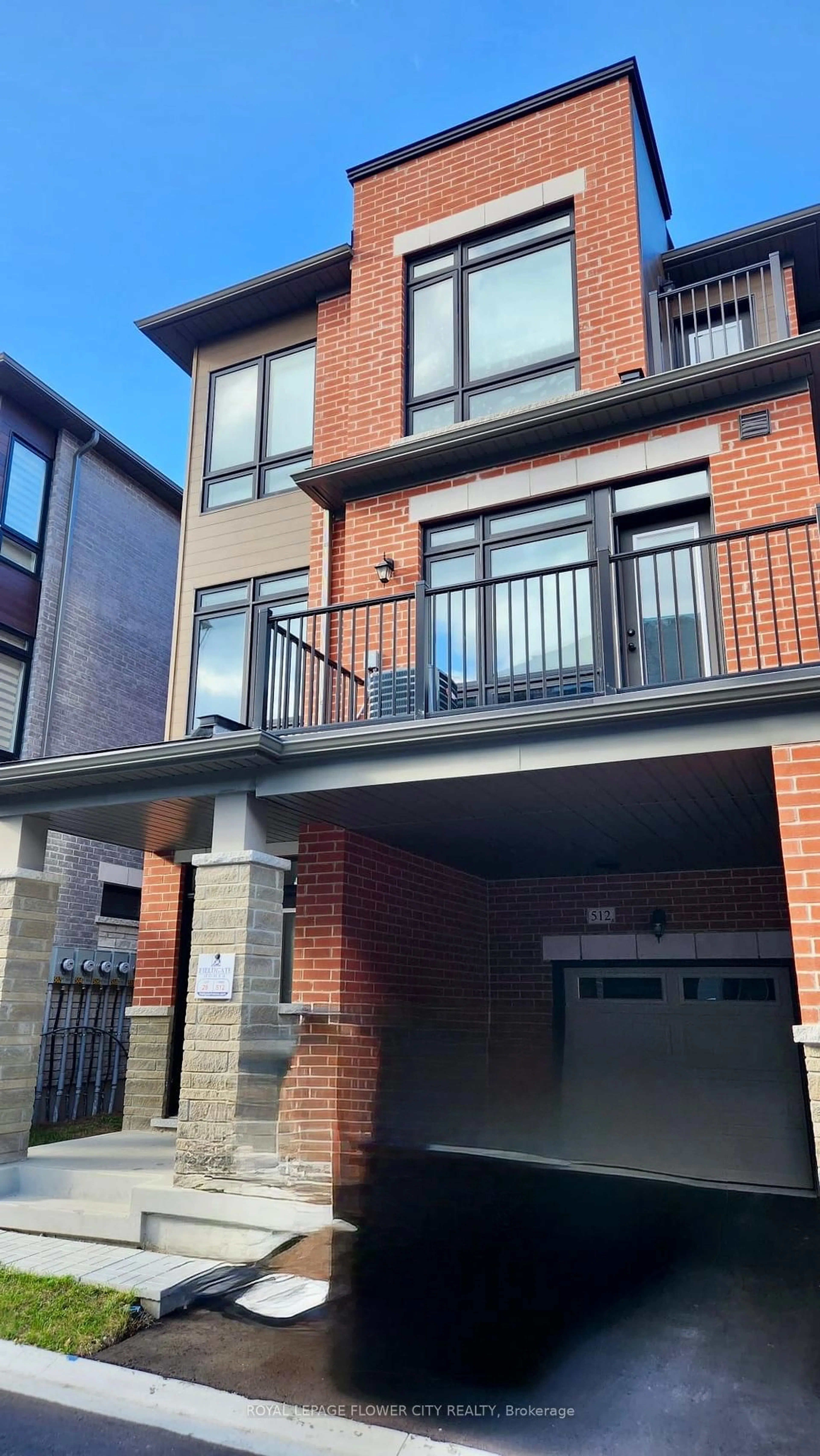 Home with brick exterior material, street for 512 Littlewood Lane, Ajax Ontario L1S 0H1