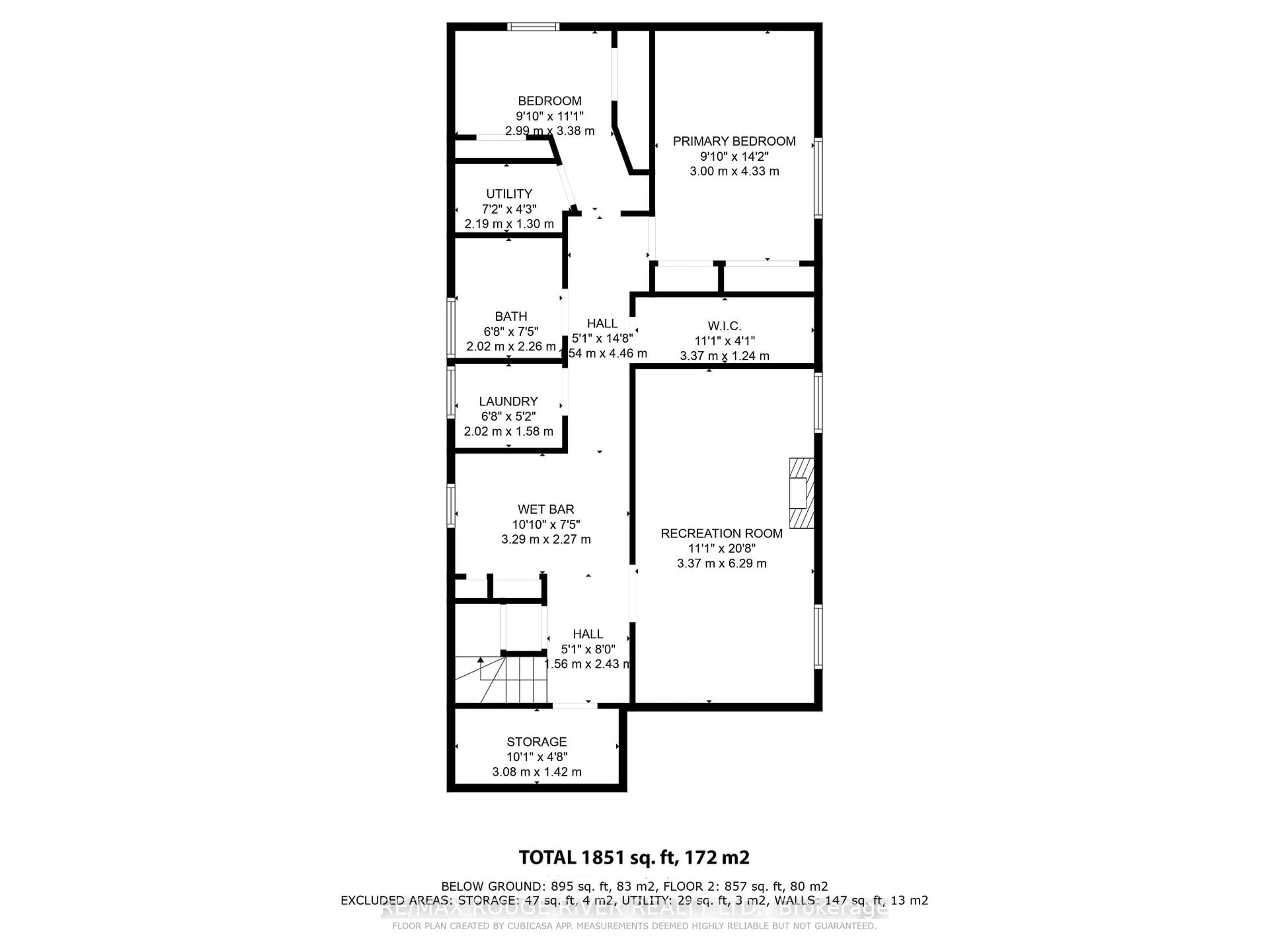 Floor plan for 686 Perry Cres, Oshawa Ontario L1J 2E3