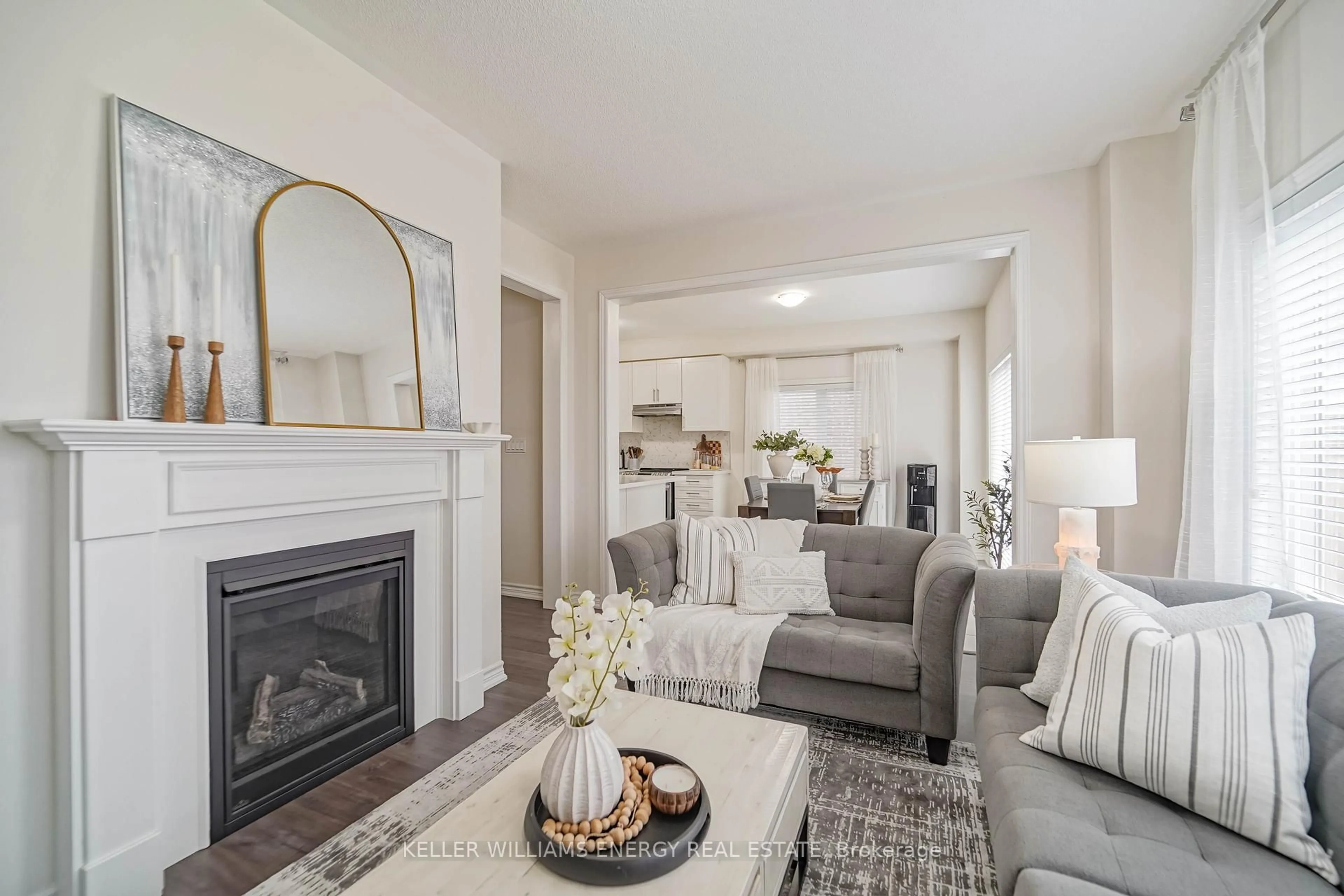 Living room with furniture, unknown for 23 Crombie St, Clarington Ontario L1C 4A1
