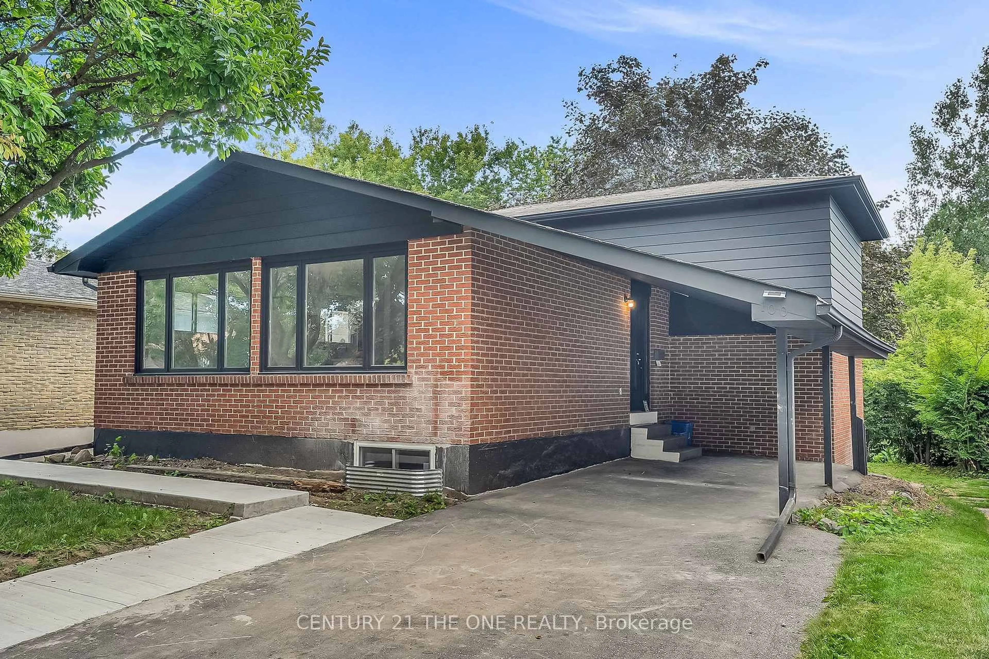 Home with brick exterior material, street for 100 Martindale St, Oshawa Ontario L1H 6W6
