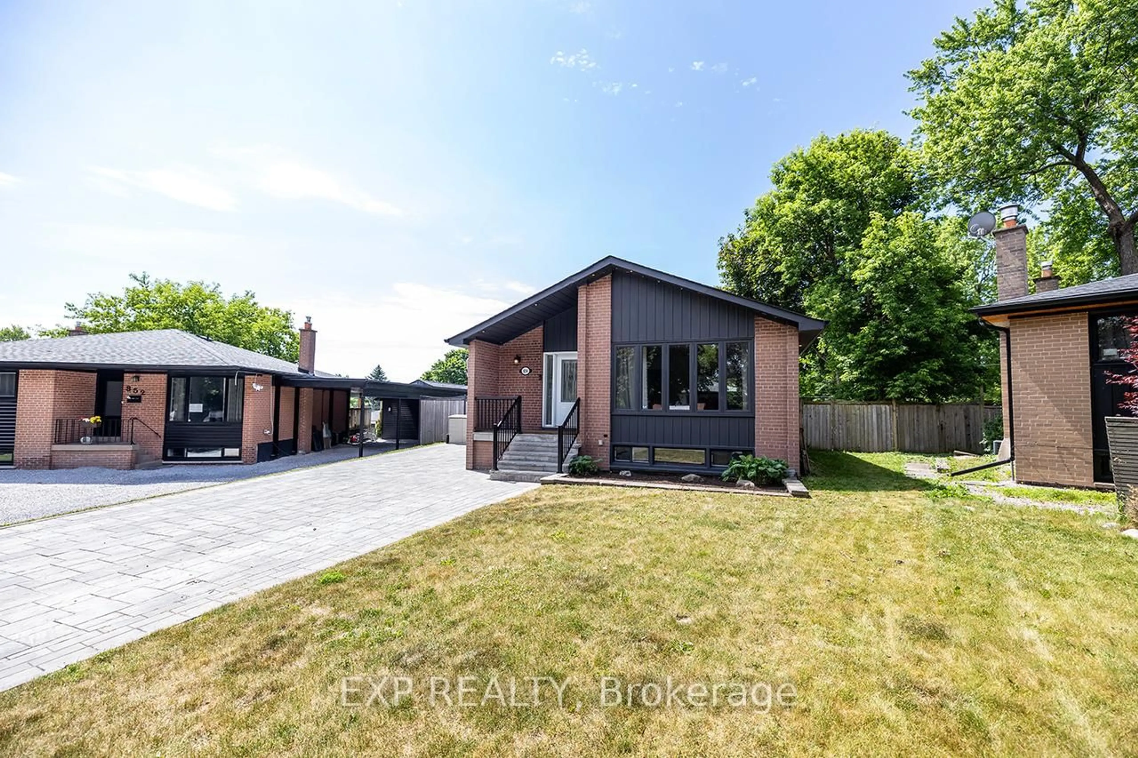 Home with brick exterior material, street for 854 Antonio St, Pickering Ontario L1W 1T3