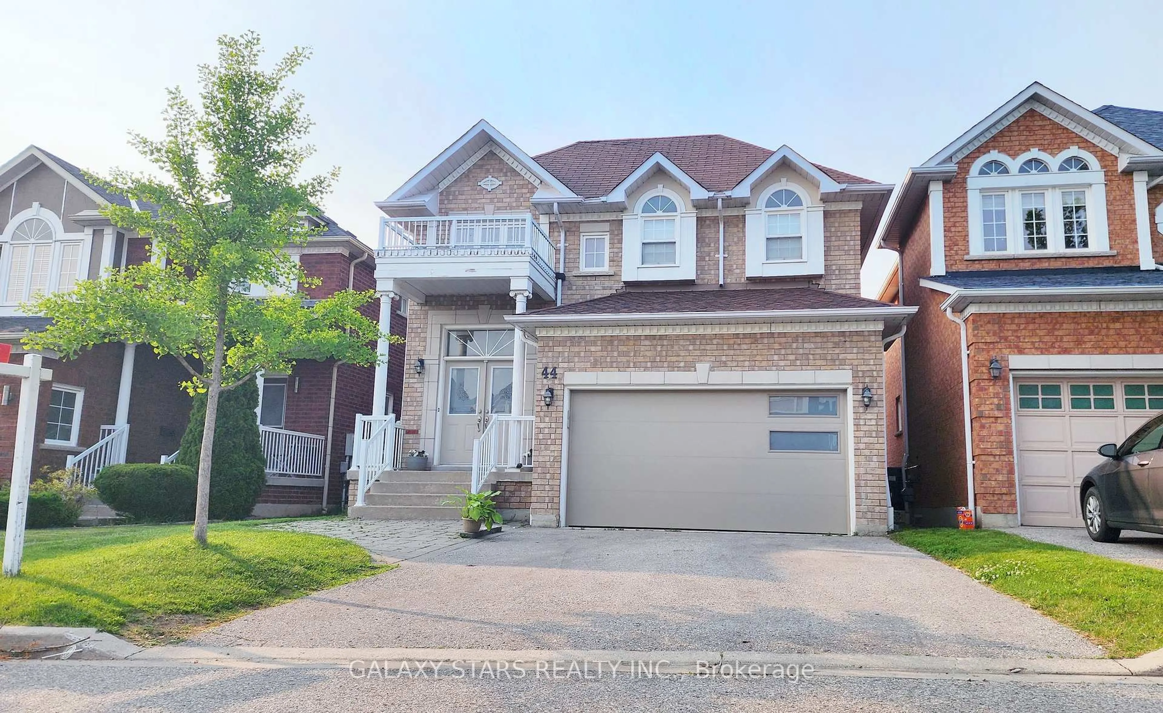 Home with brick exterior material, street for 44 Selby Dr, Ajax Ontario L1T 0H5