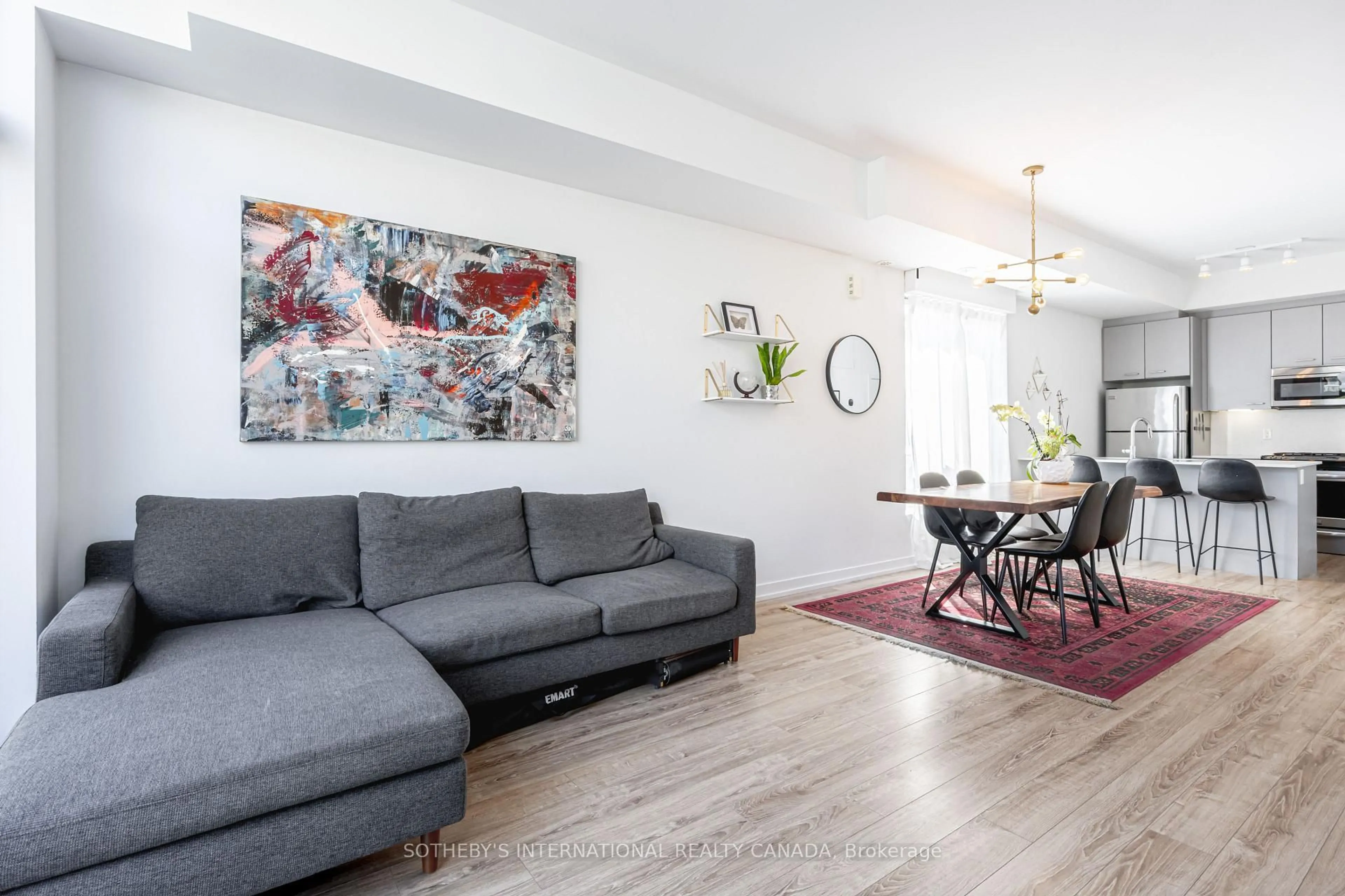 Living room with furniture, unknown for 1331 Gerrard St #4, Toronto Ontario M4L 1Y8
