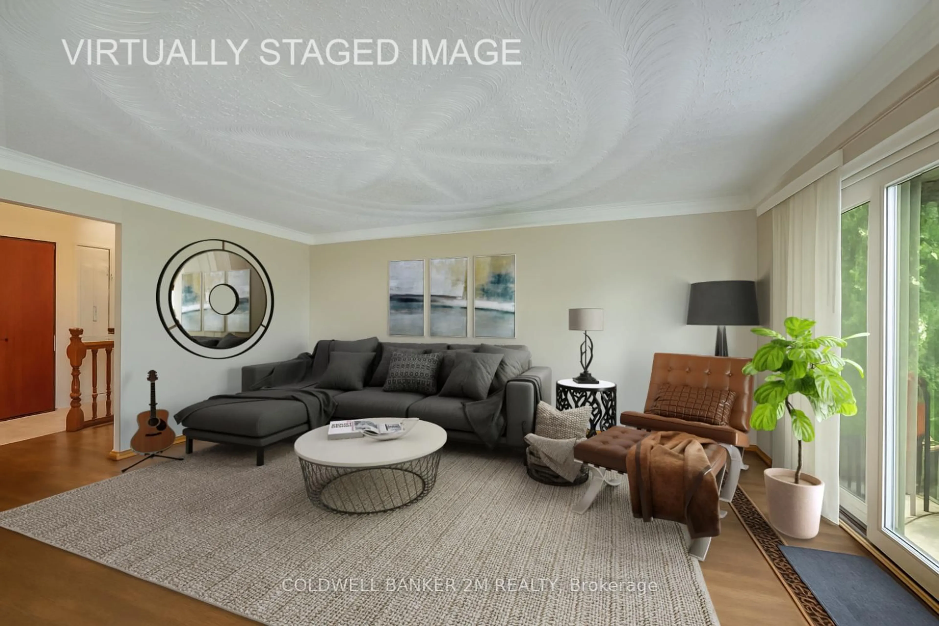 Living room with furniture, unknown for 12855 Old Simcoe Rd, Scugog Ontario L9L 1B3