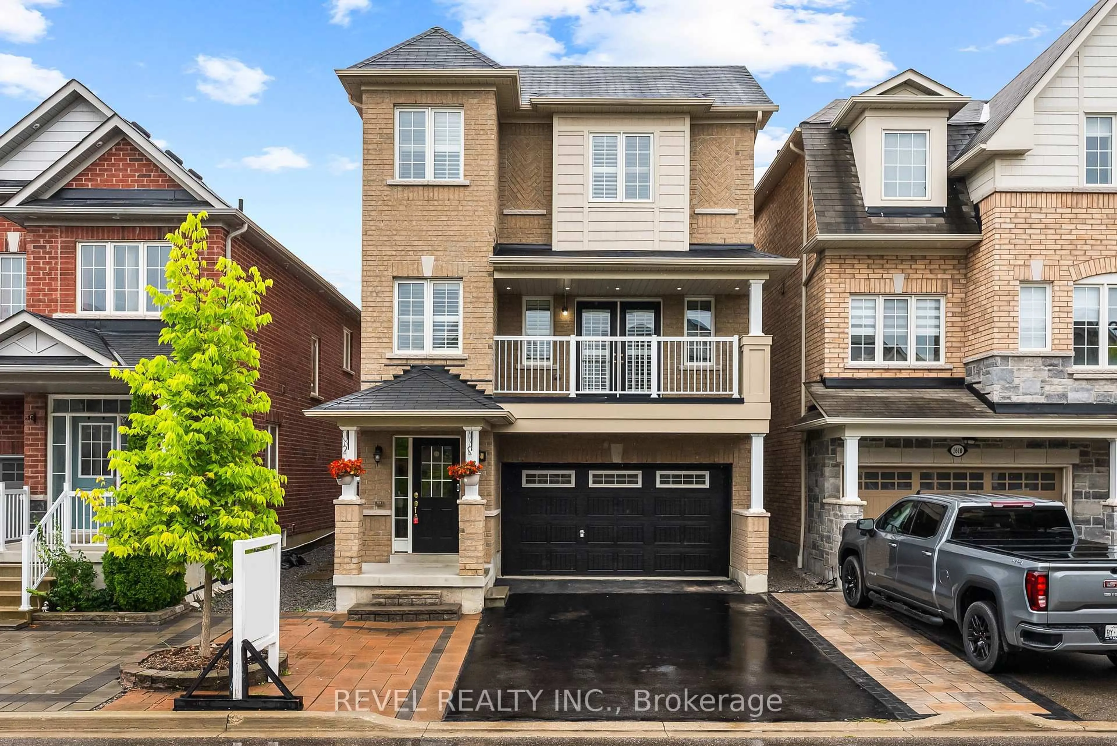 Home with brick exterior material, street for 1612 Winville Rd, Pickering Ontario L1X 0C7