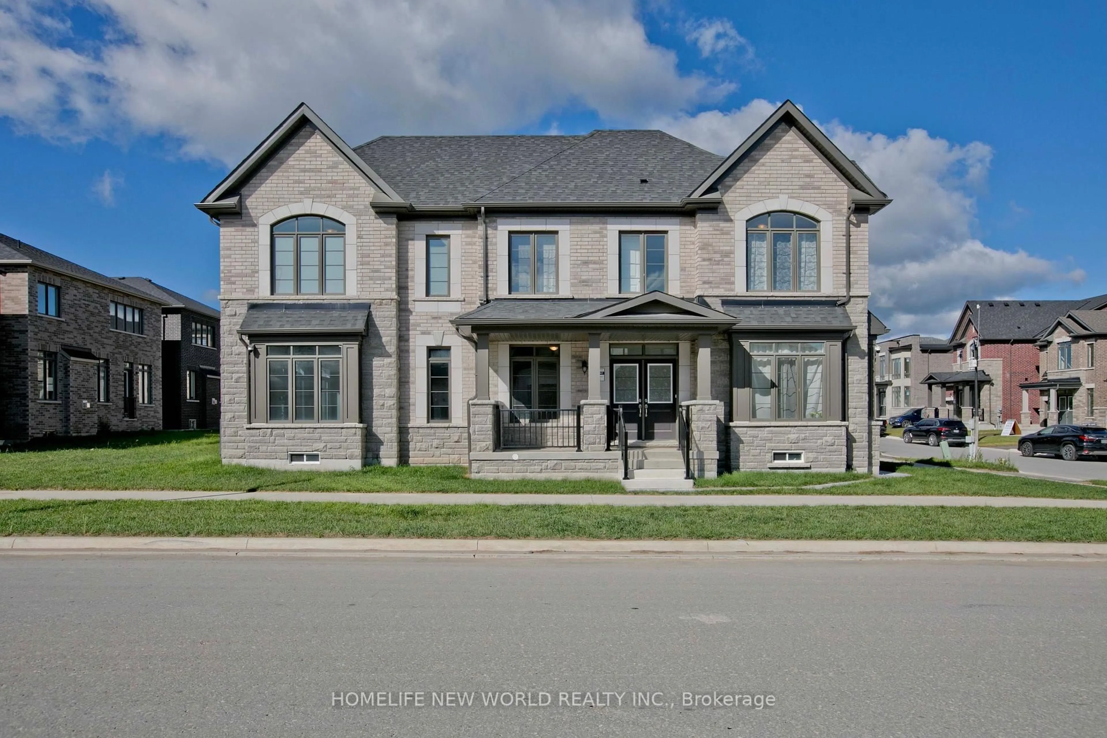 Home with brick exterior material, street for 1864 Irish Moss Sq, Pickering Ontario L1T 4W1