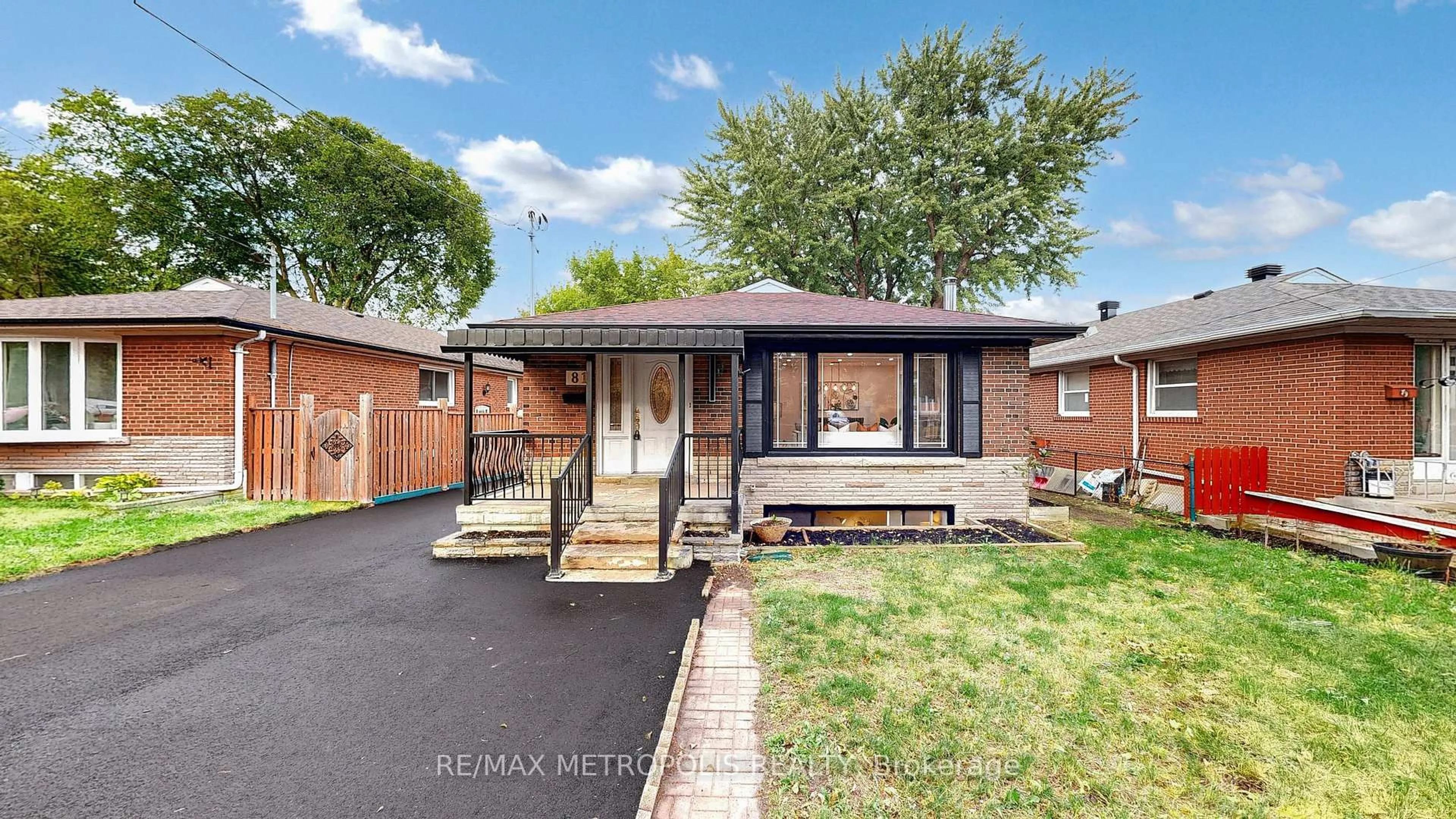 Home with brick exterior material, street for 81 Sedgemount Dr, Toronto Ontario M1H 1X5