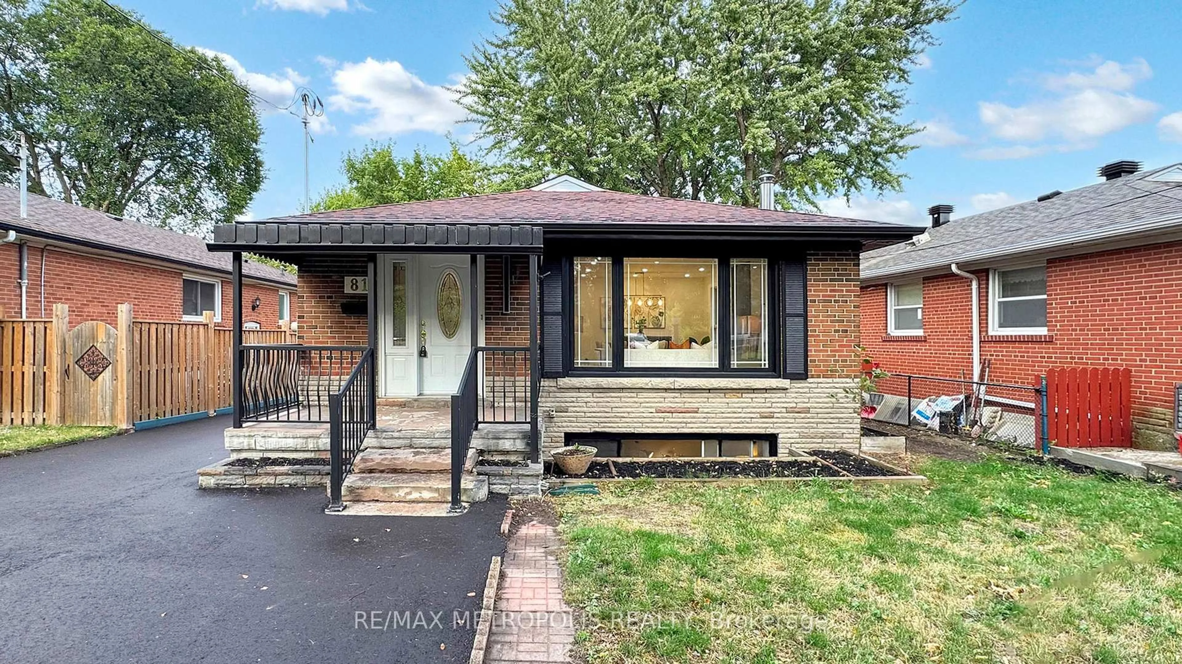 Home with brick exterior material, street for 81 Sedgemount Dr, Toronto Ontario M1H 1X5