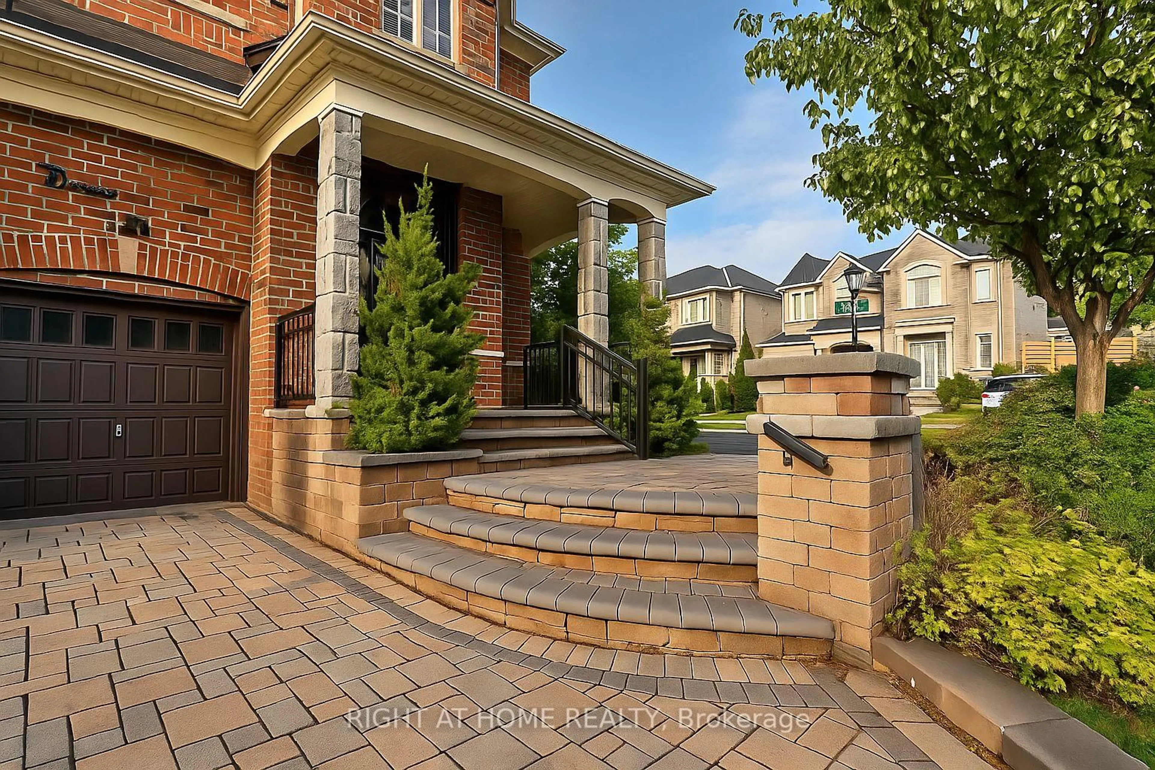 Home with brick exterior material, street for 42 Shepstone Dr, Ajax Ontario L1Z 0A5