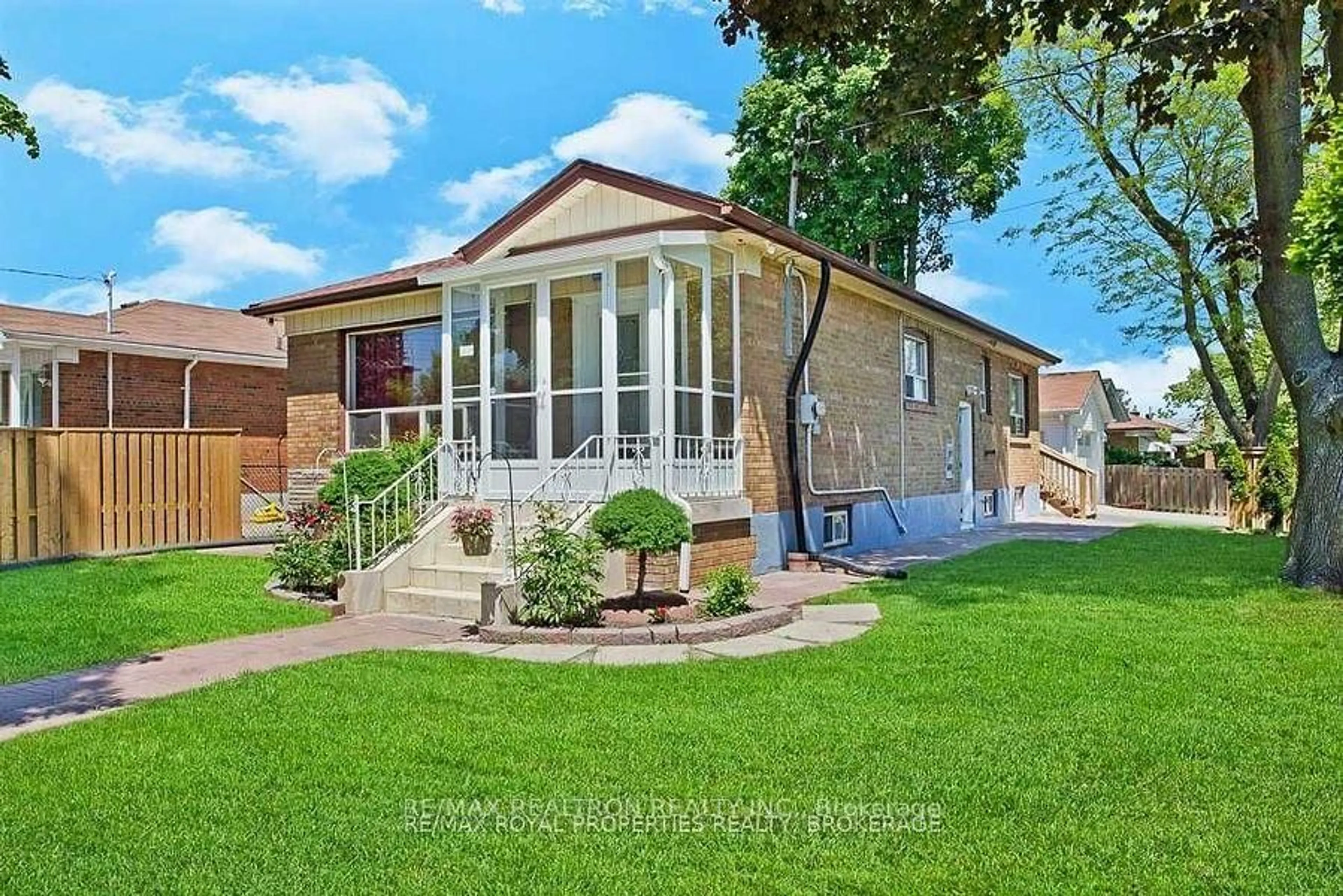 Home with brick exterior material, street for 25 Chandler Dr, Toronto Ontario M1G 1Z1
