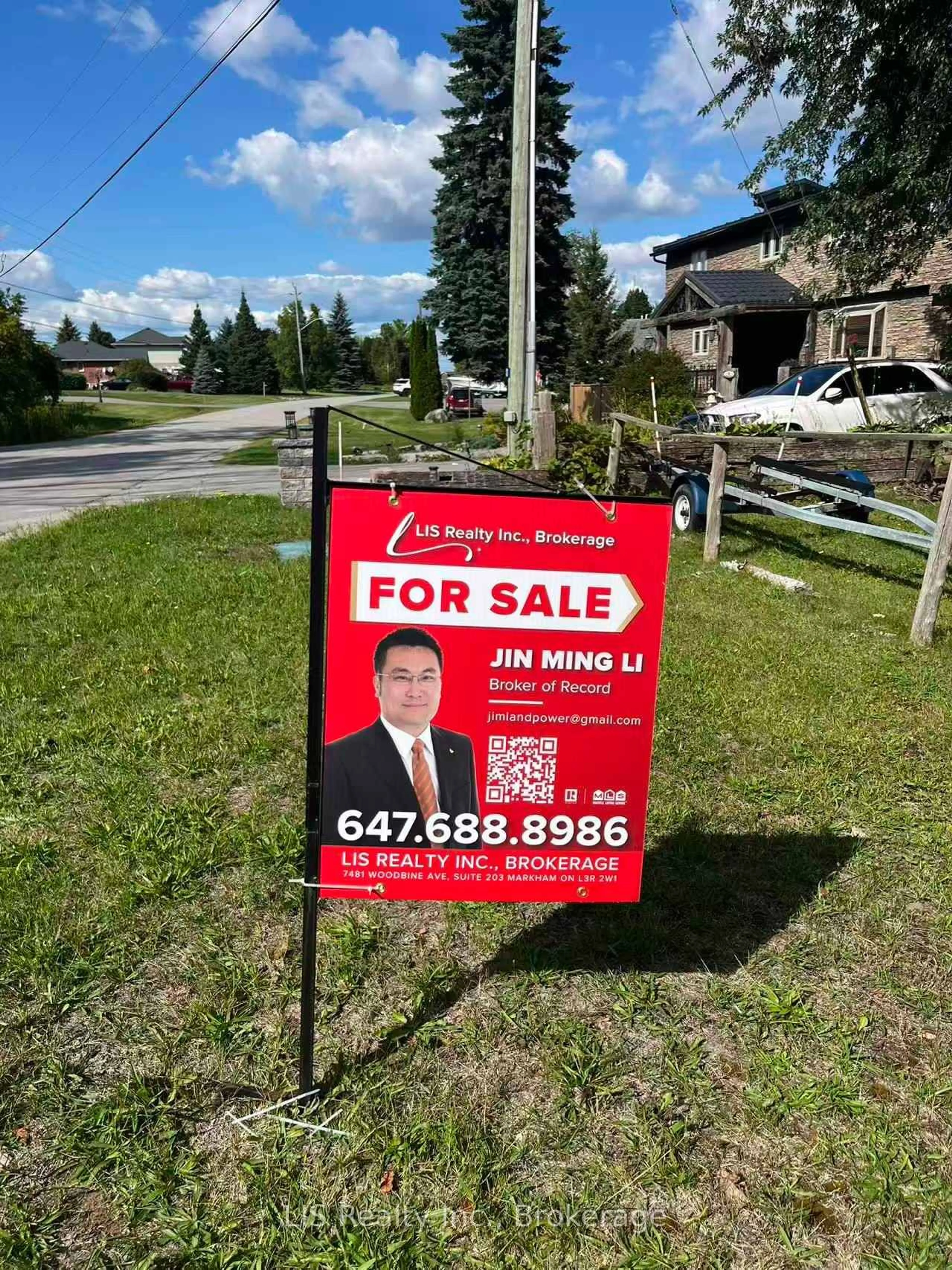 A pic from outside/outdoor area/front of a property/back of a property/a pic from drone, street for 279 Aldred Dr, Scugog Ontario L9L 1B6