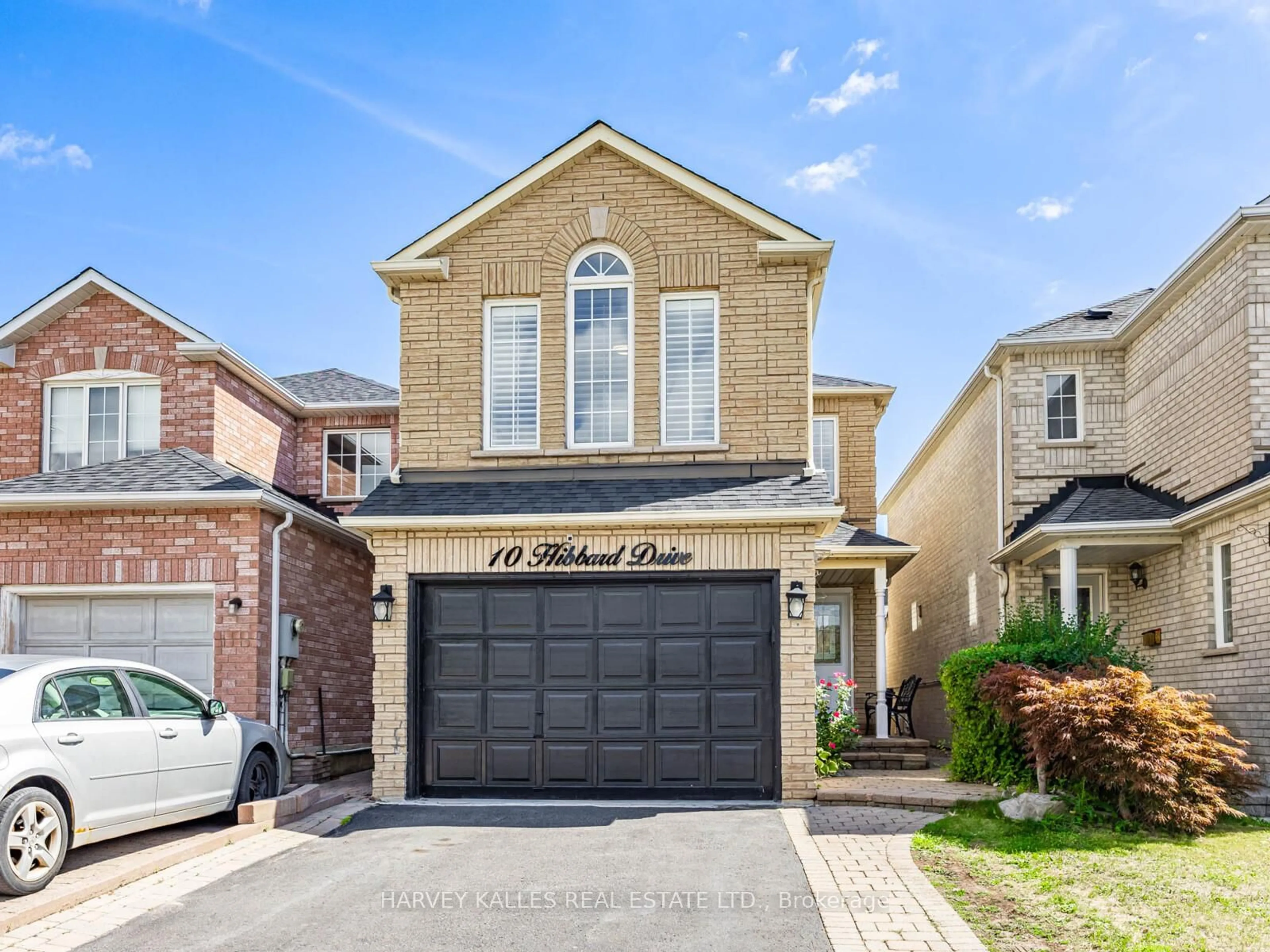 Home with brick exterior material, street for 10 Hibbard Dr, Ajax Ontario L1Z 1J7