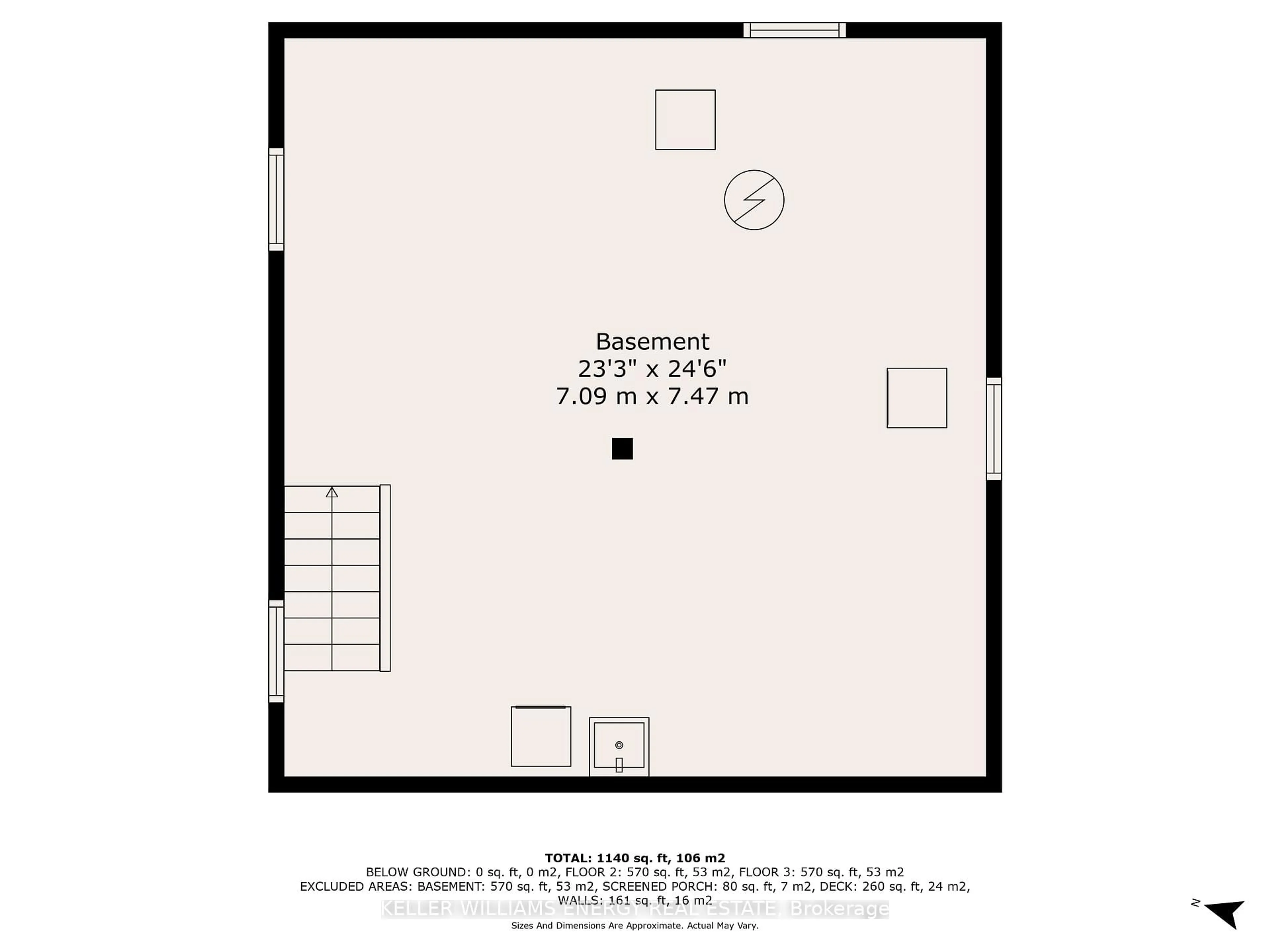 Floor plan for 217 Drew St, Oshawa Ontario L1H 5A4
