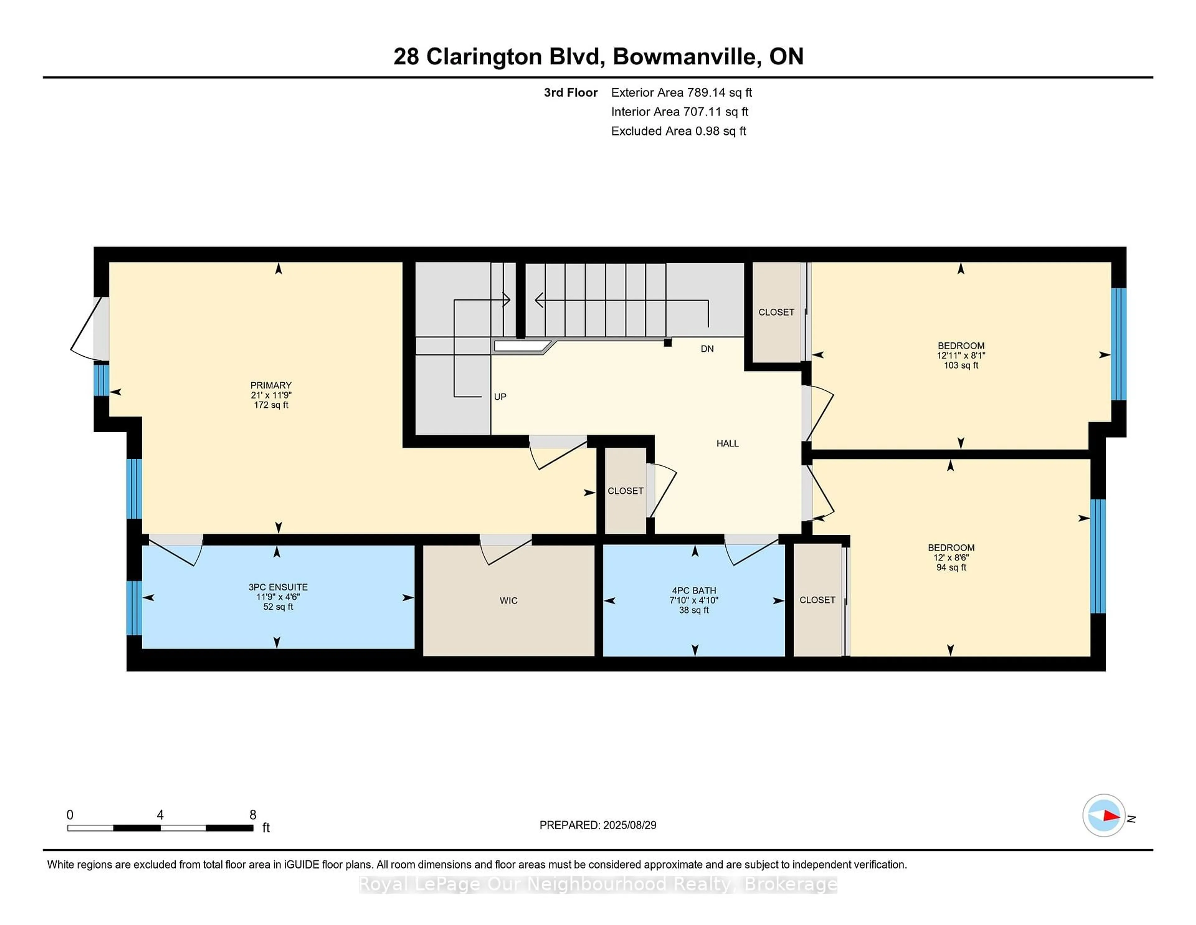 Floor plan for 28 Clarington Blvd, Clarington Ontario L1C 7E5
