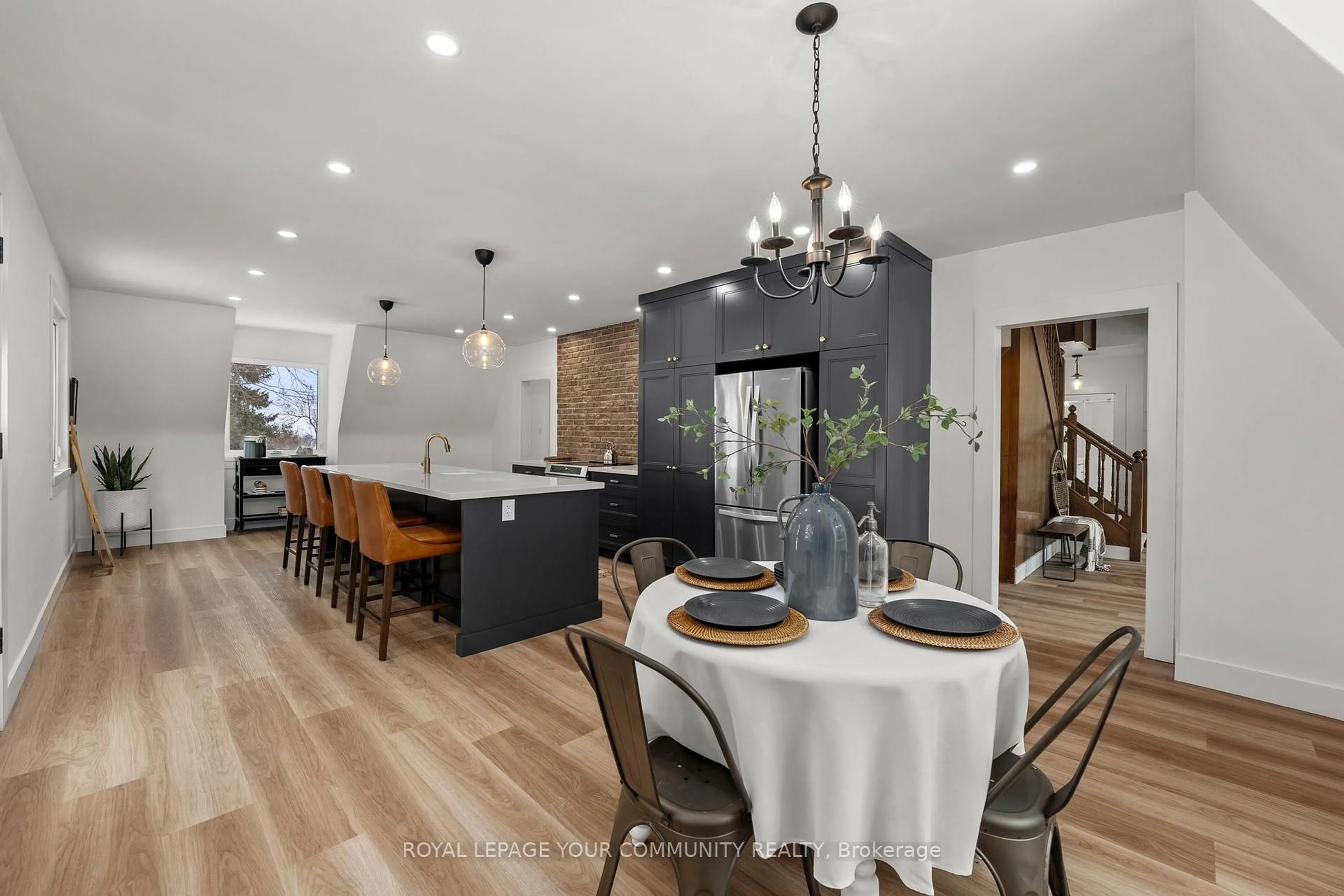 Open concept kitchen, unknown for 4890 Lake Ridge Rd, Pickering Ontario L0B 1A0