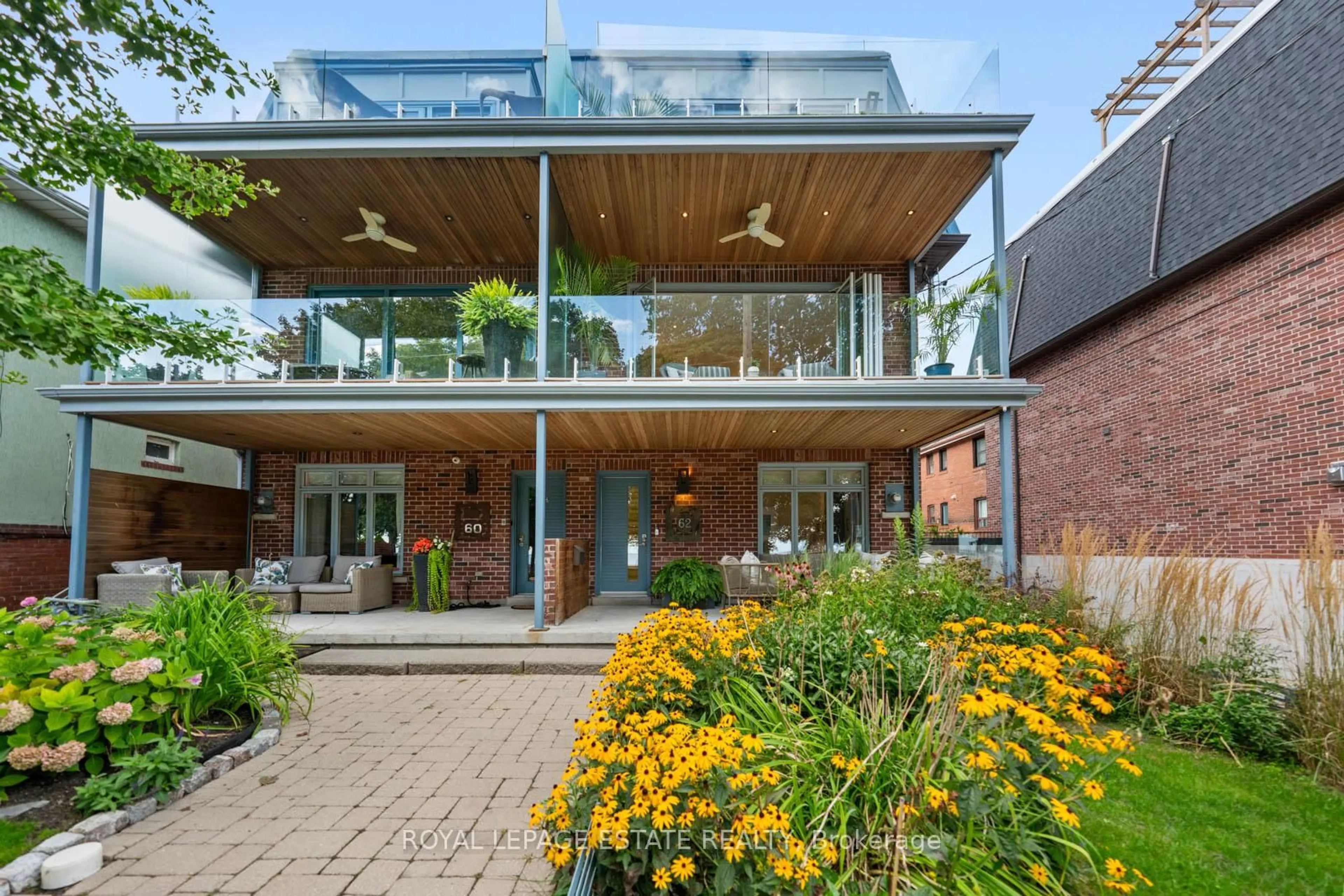 Home with brick exterior material, building for 62 Hubbard Blvd, Toronto Ontario M4E 1A4