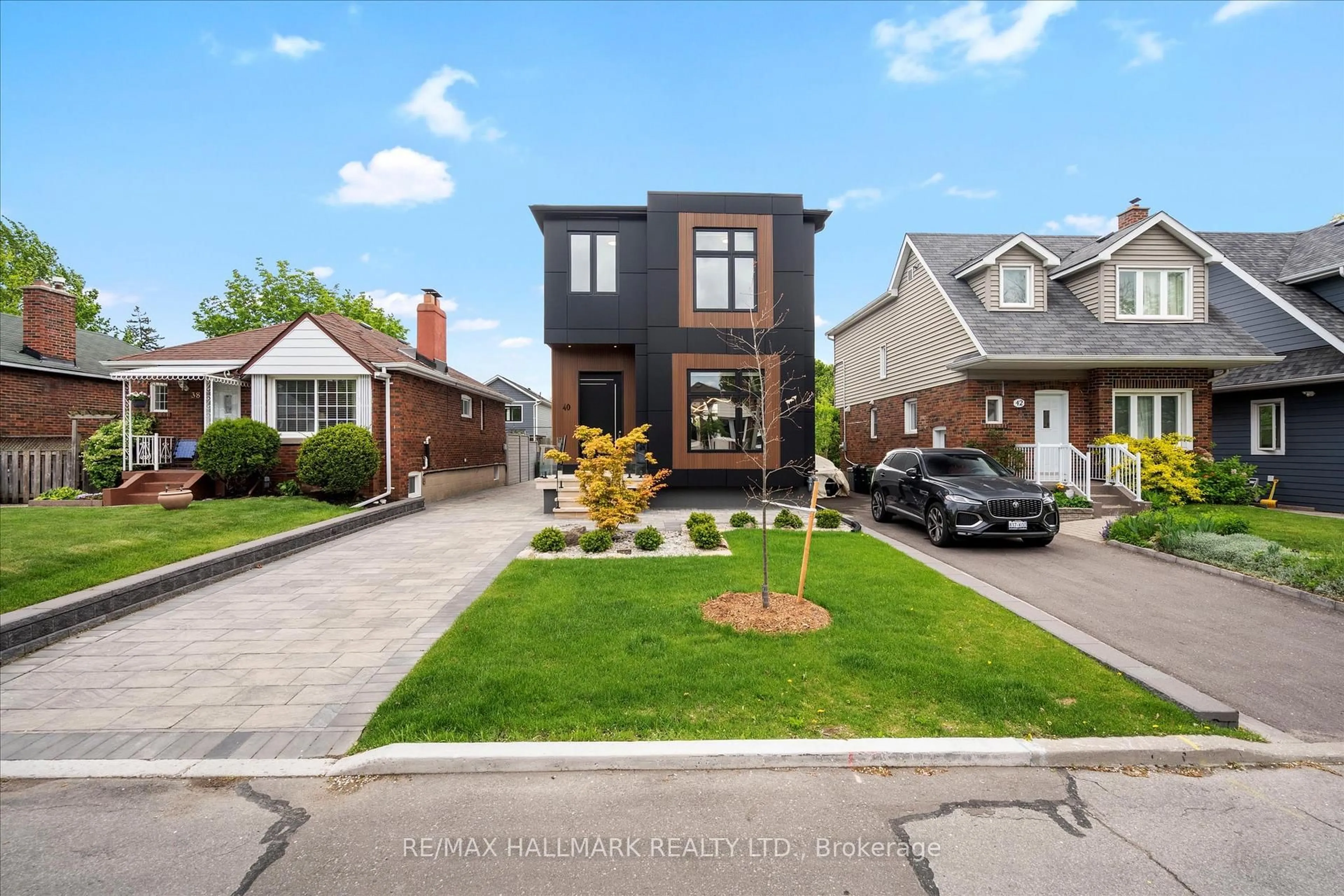 Home with brick exterior material, street for 40 Manderley Dr, Toronto Ontario M1N 3E7