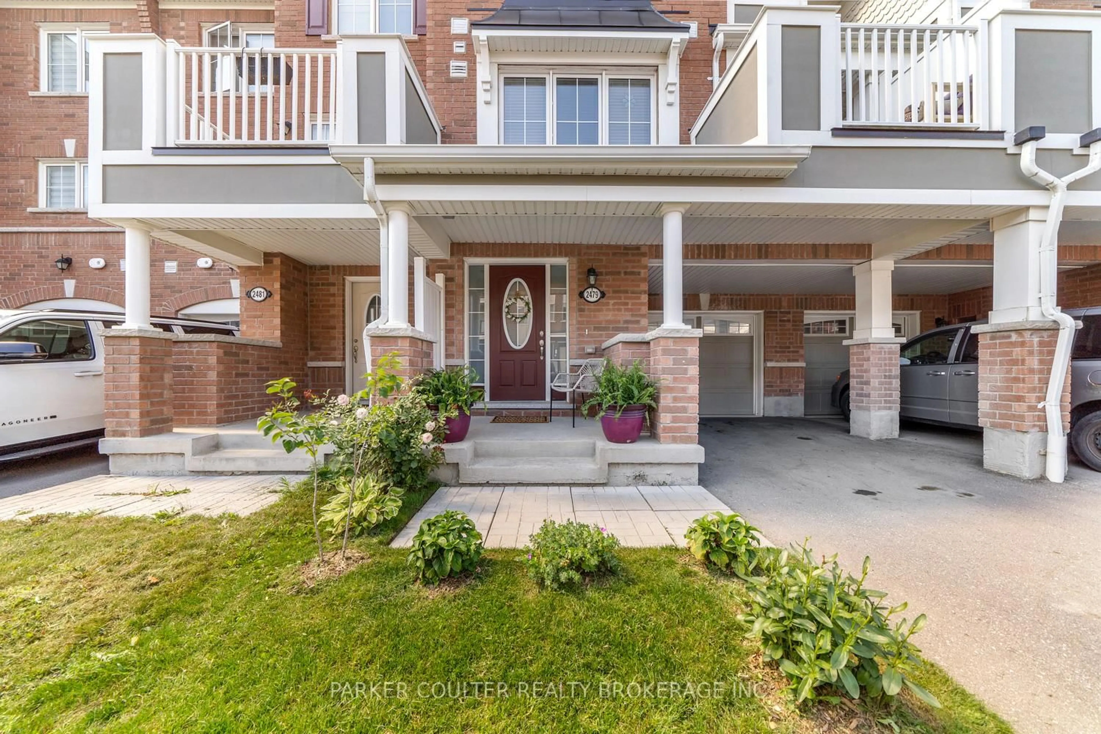Home with brick exterior material, street for 2479 Fall Harvest Cres, Pickering Ontario L1X 0G1