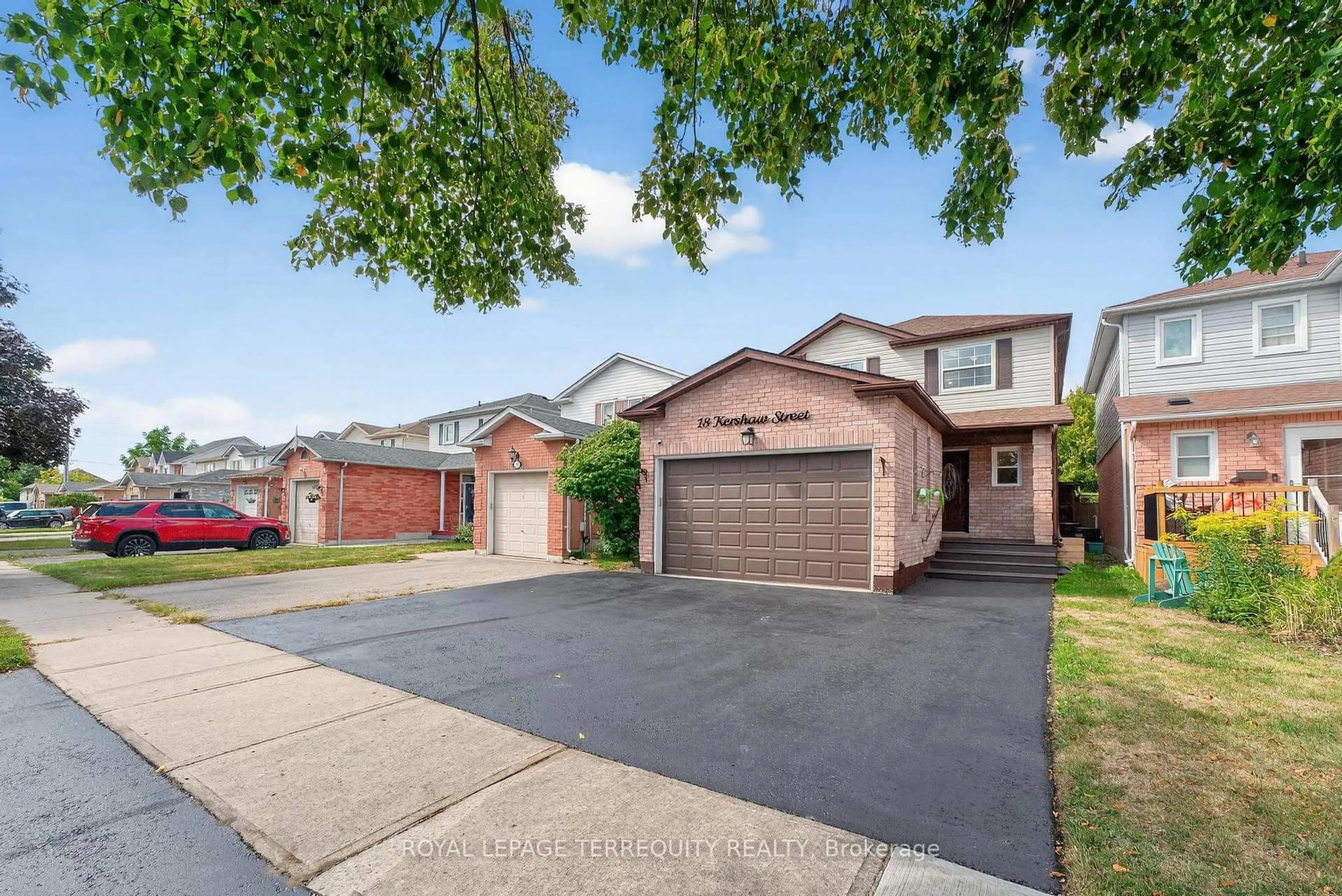 Home with brick exterior material, street for 18 Kershaw St, Clarington Ontario L1C 4S4