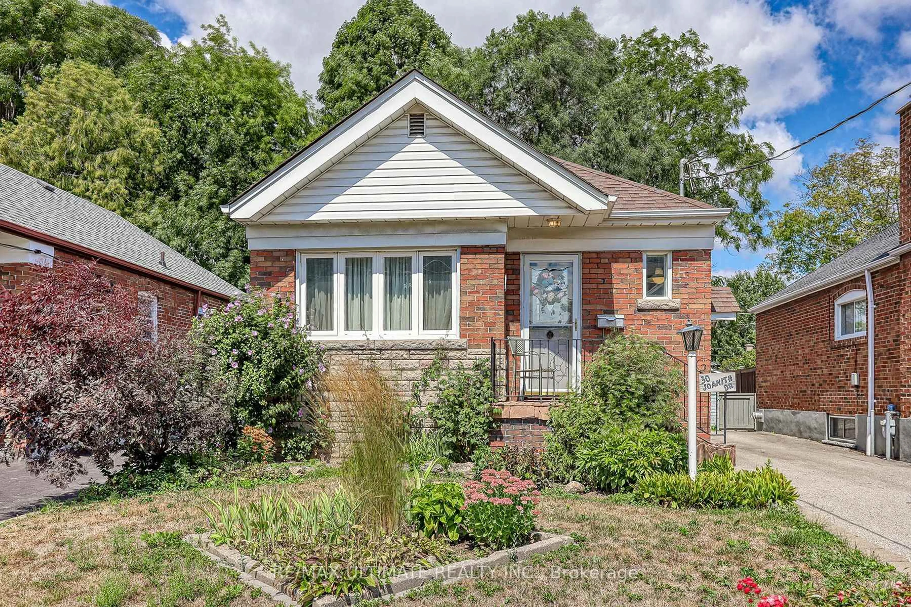 Home with brick exterior material, street for 30 joanith Dr, Toronto Ontario M4B 1S7