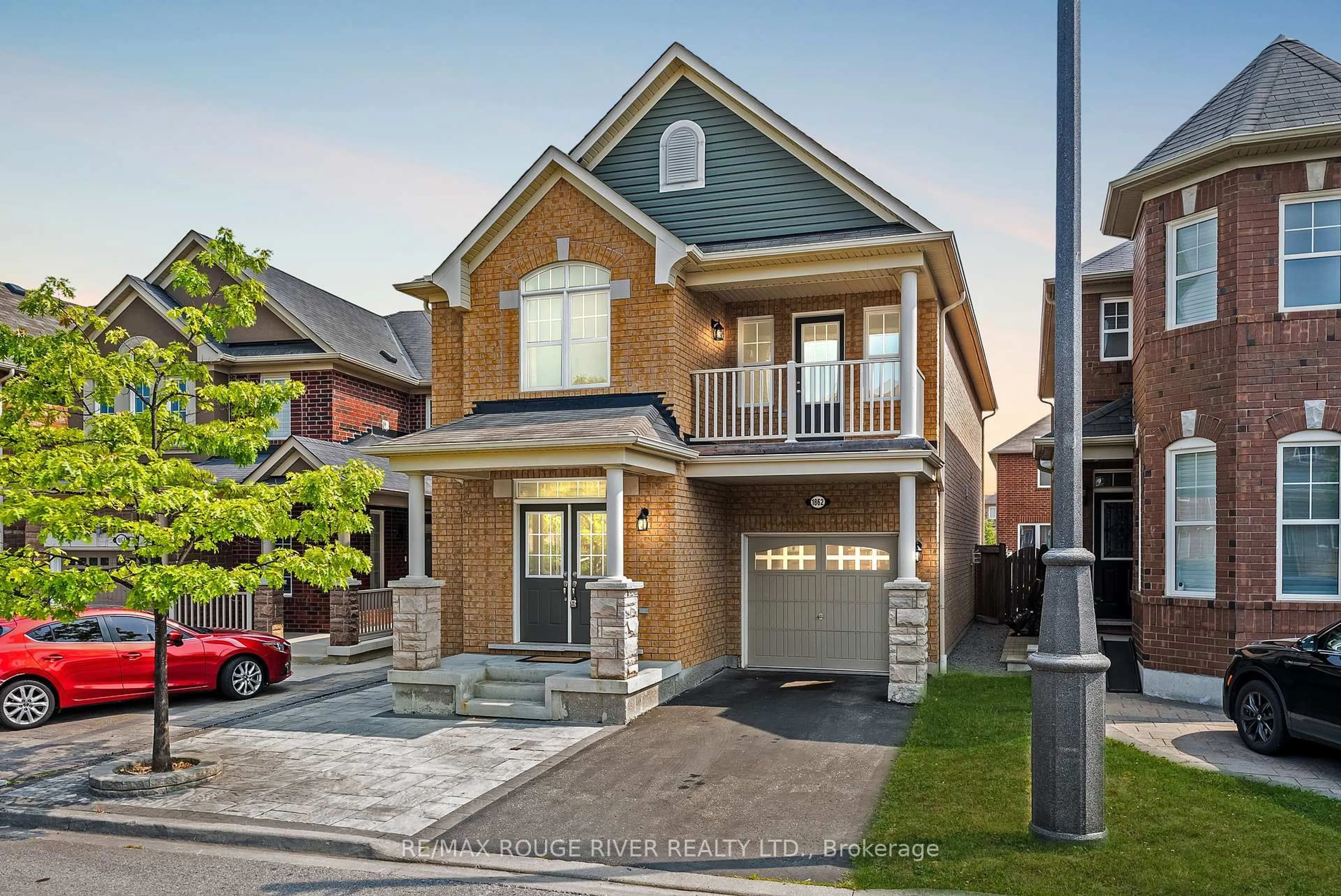 Home with brick exterior material, street for 1862 Parkhurst Cres, Pickering Ontario L1X 0B1
