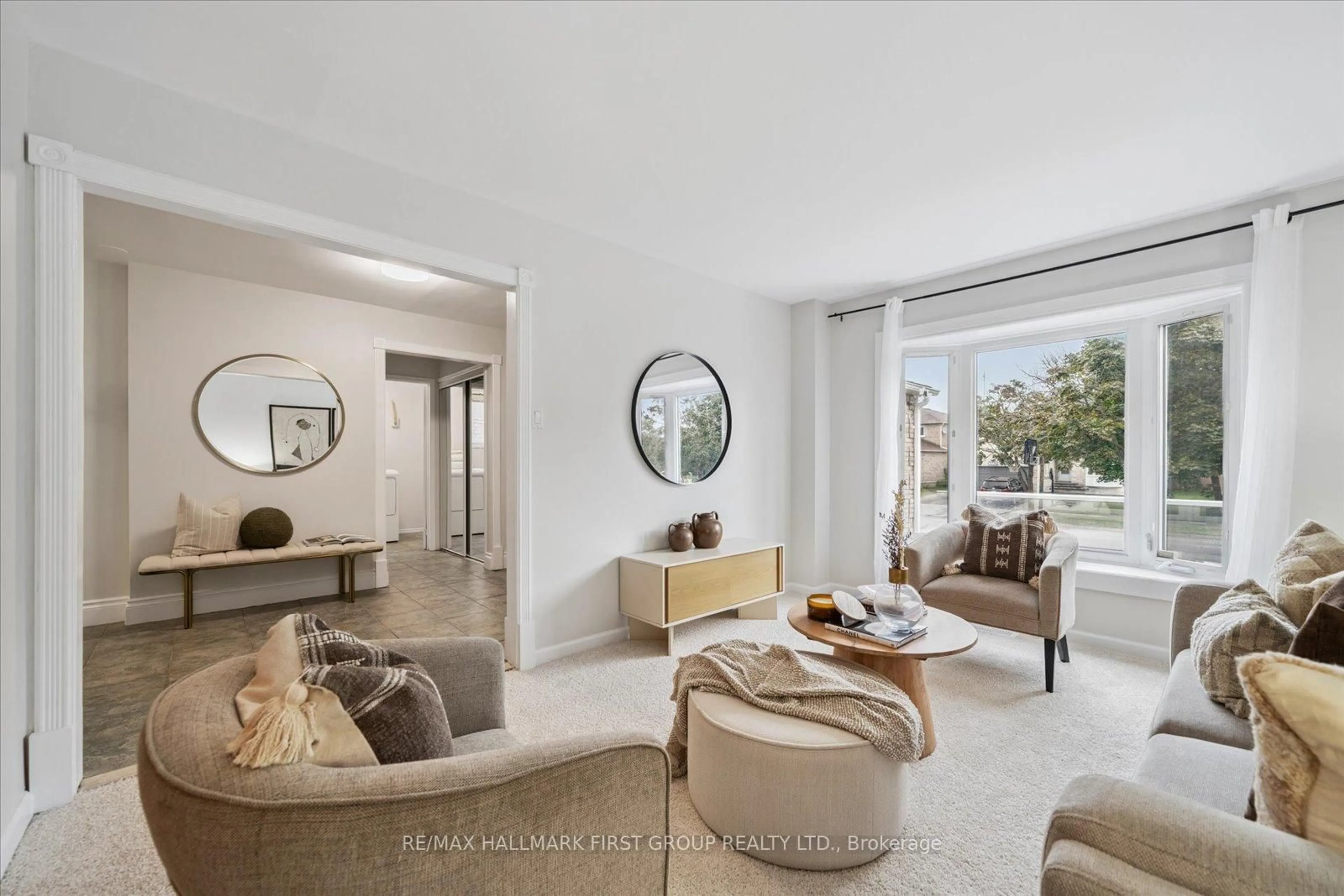 Living room with furniture, unknown for 2362 Strathmore Cres, Pickering Ontario L1X 2B9