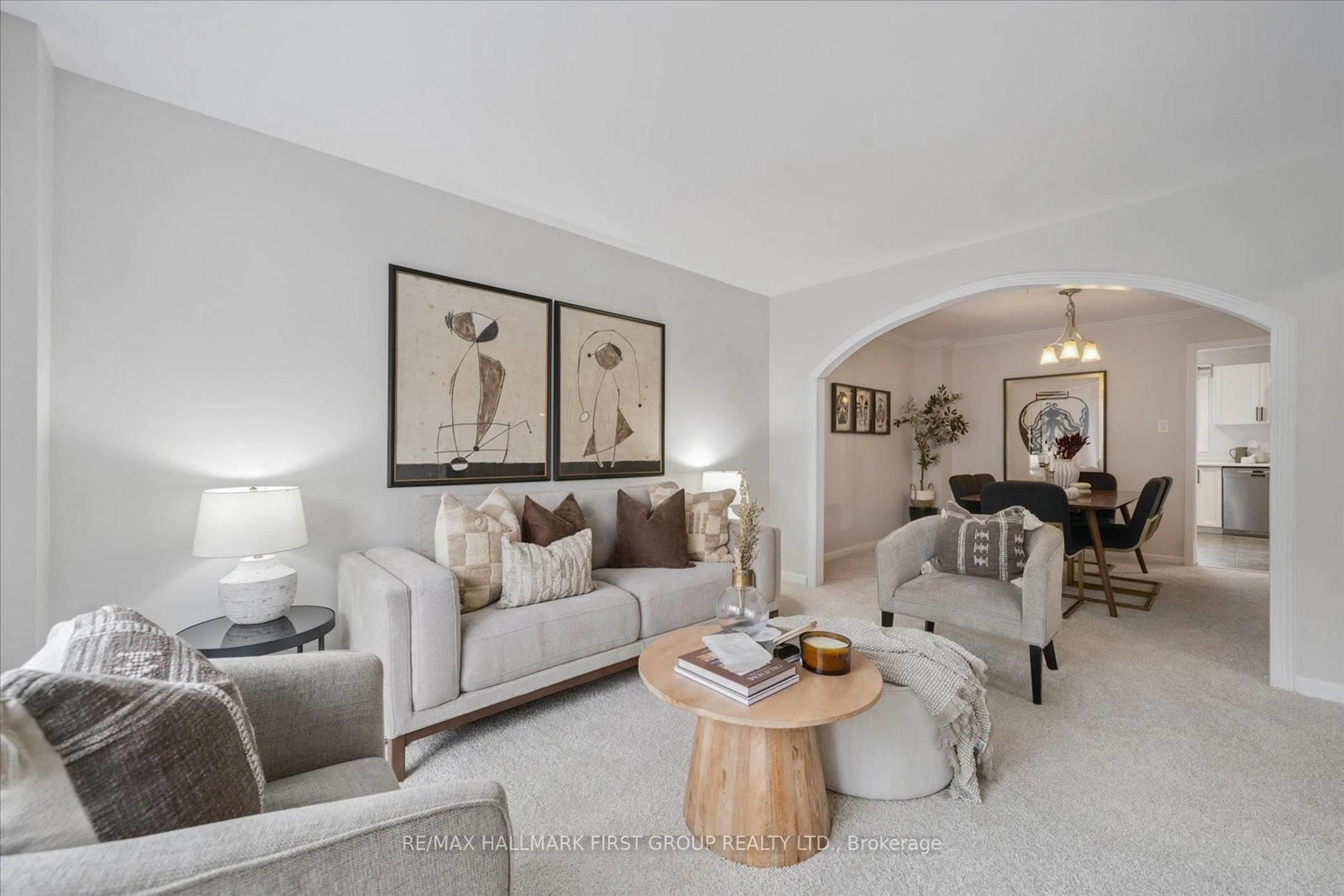 Living room with furniture, unknown for 2362 Strathmore Cres, Pickering Ontario L1X 2B9