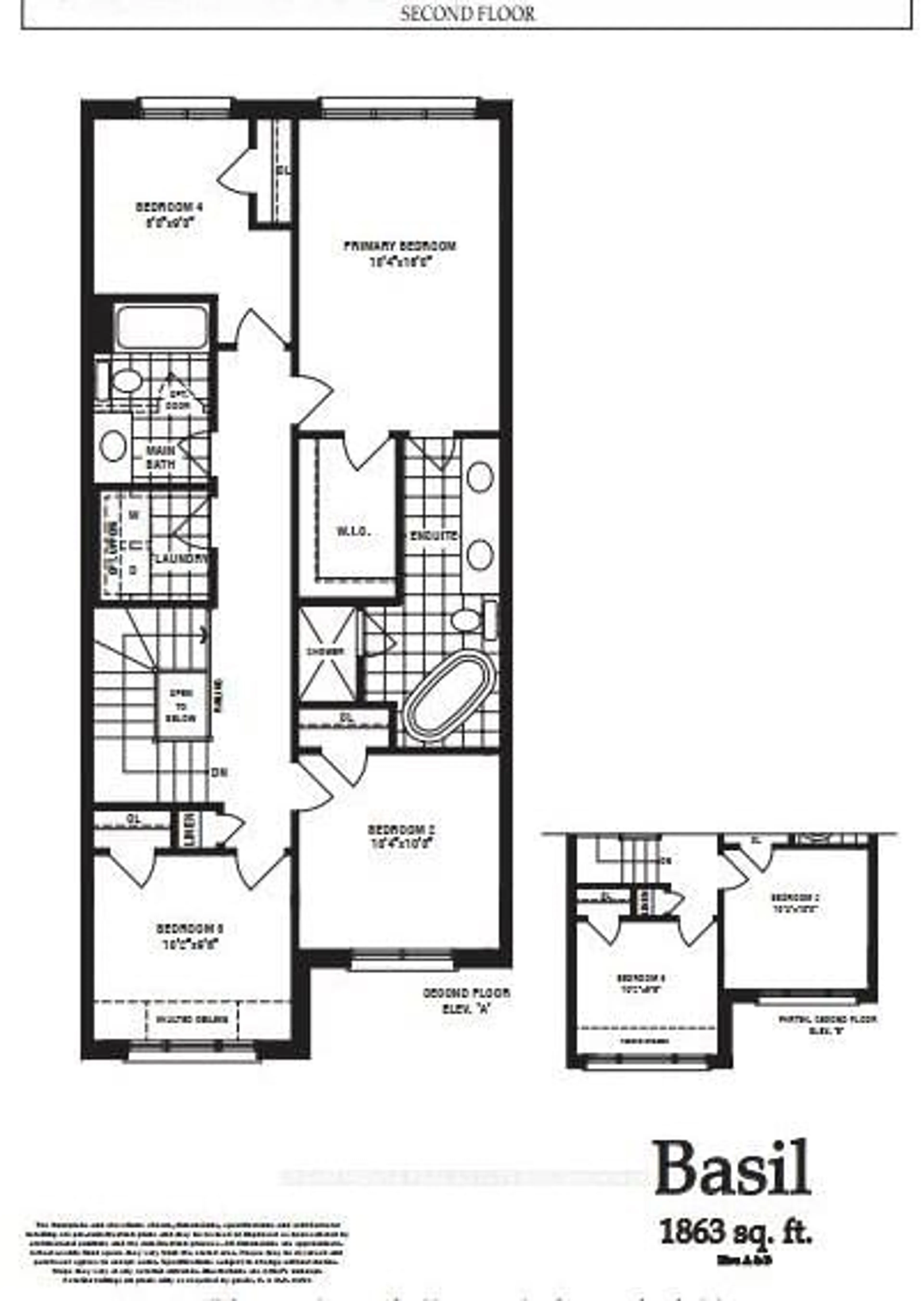 Floor plan for 64 McGowan Dr Dr, Whitby Ontario L1P 1Y2