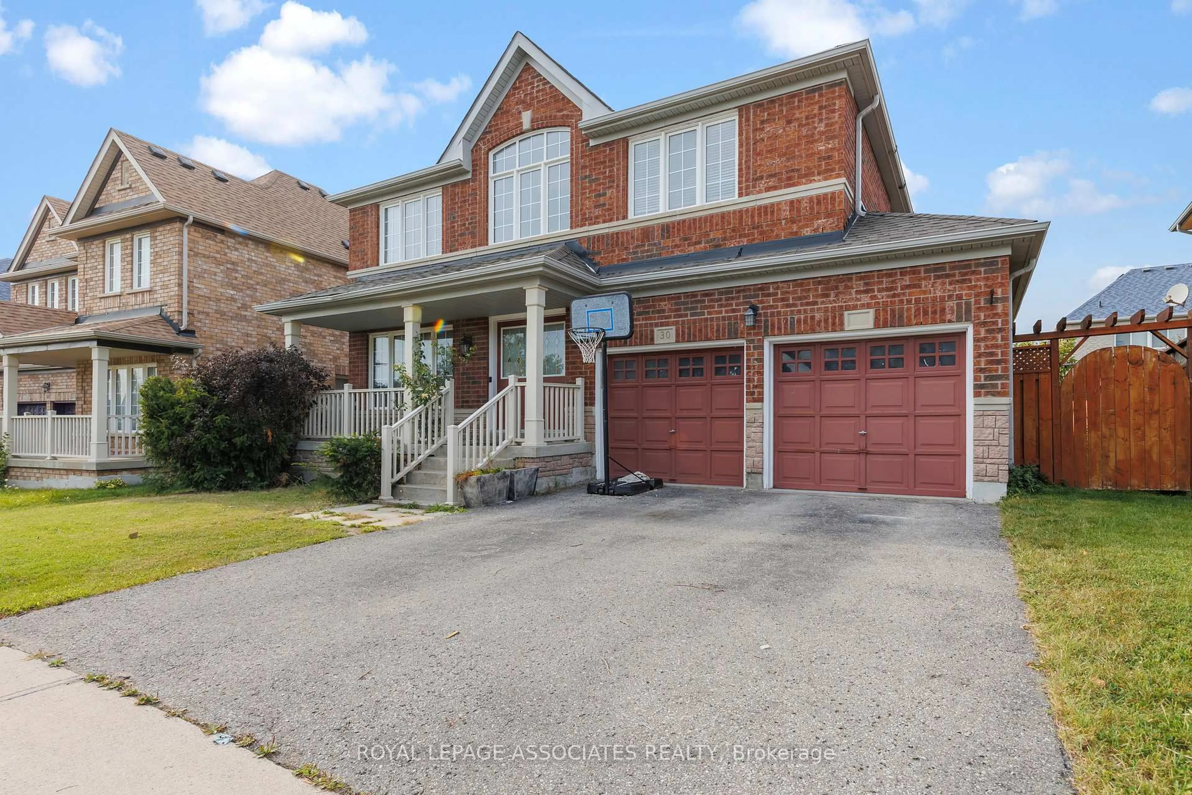 Home with brick exterior material, street for 30 Telford St, Ajax Ontario L1T 4N3