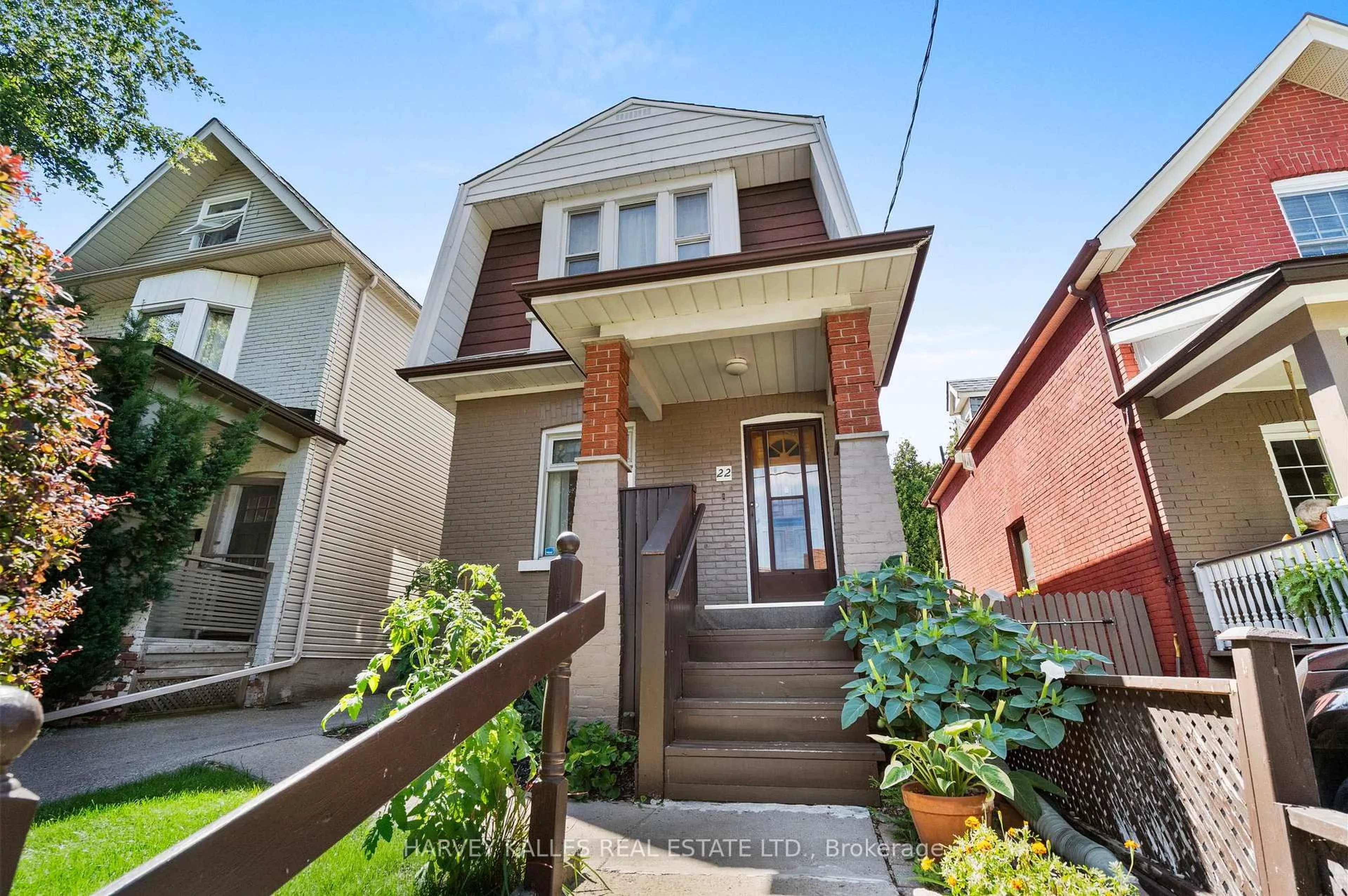 Home with brick exterior material, street for 22 Seymour Ave, Toronto Ontario M4J 3T4