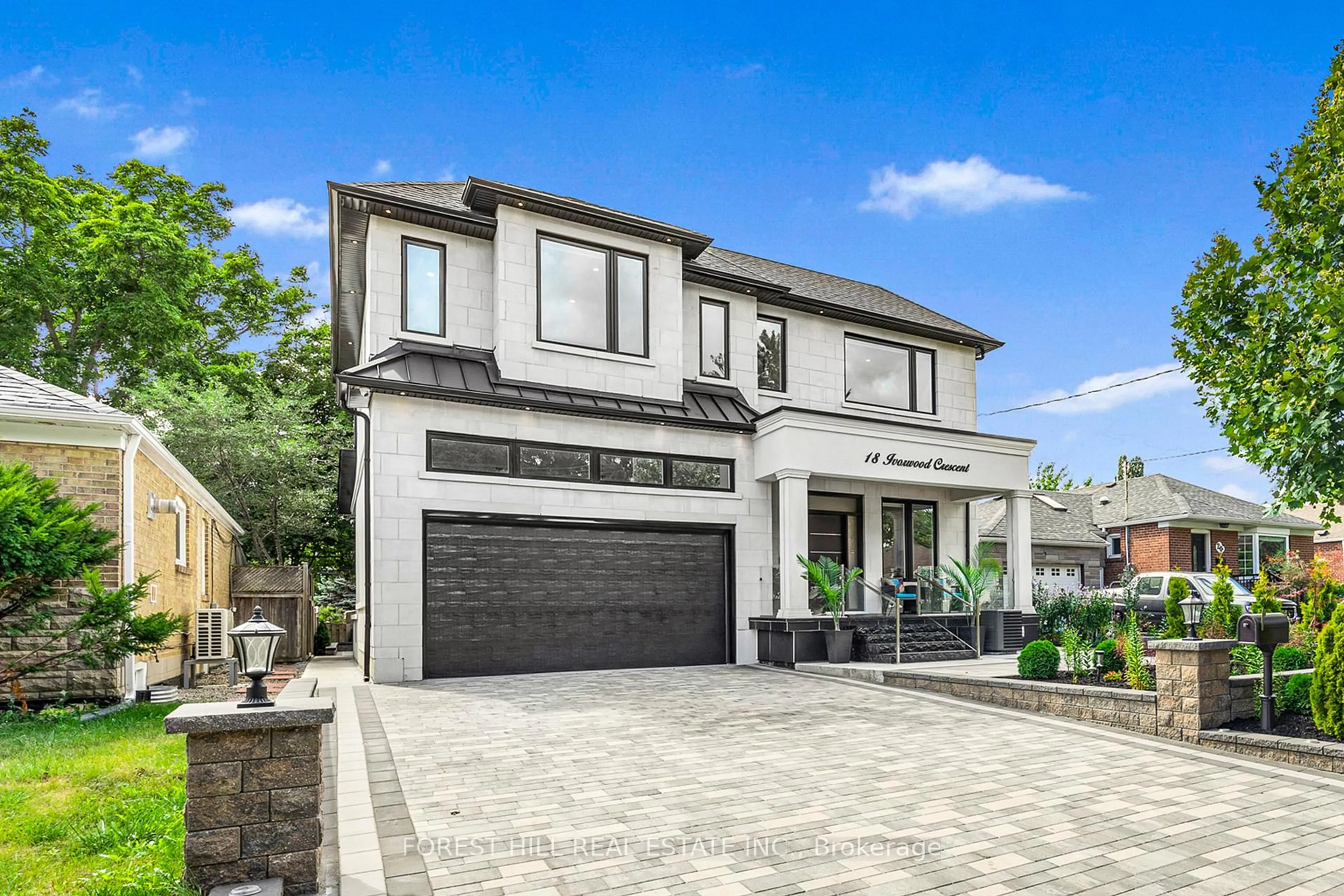 Home with brick exterior material, street for 18 Ivorwood Cres, Toronto Ontario M1R 2X4