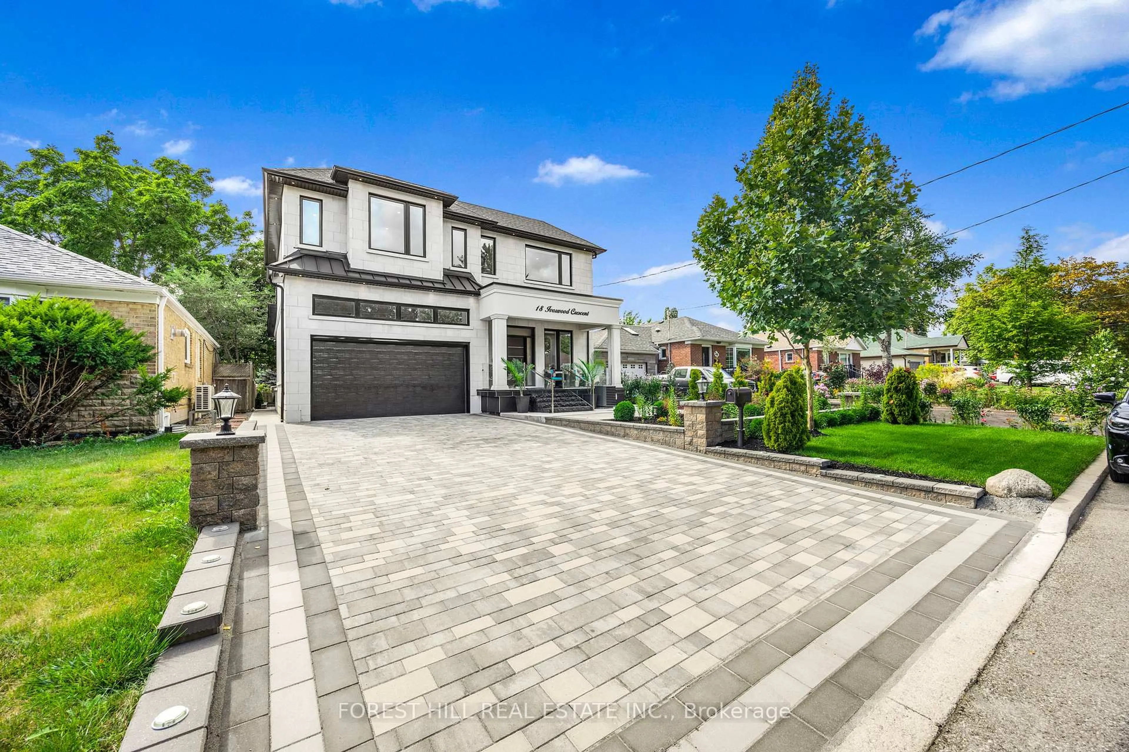 Home with brick exterior material, street for 18 Ivorwood Cres, Toronto Ontario M1R 2X4