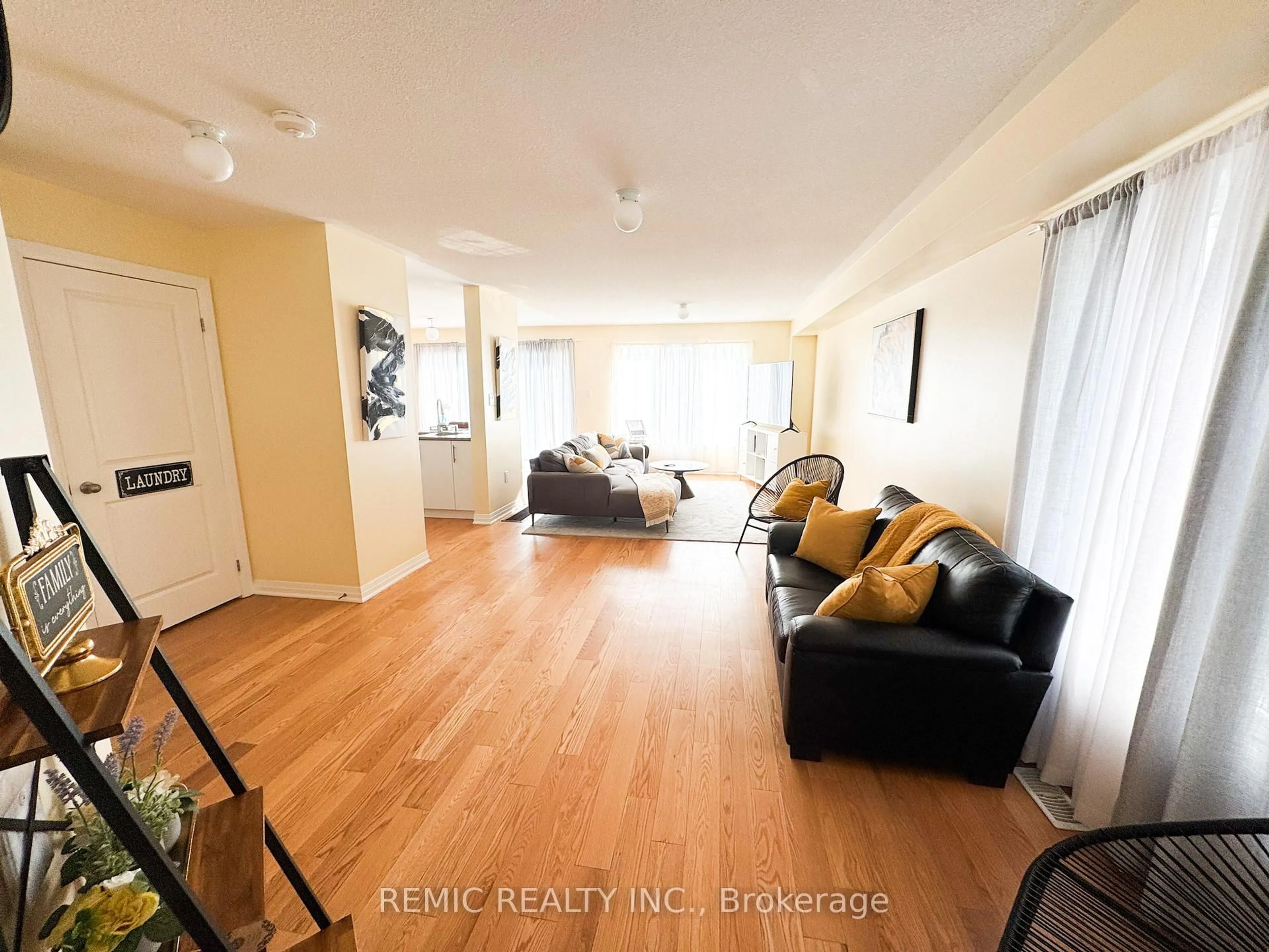 Living room with furniture, unknown for 36 Sailors Landing, Clarington Ontario L1C 7G4