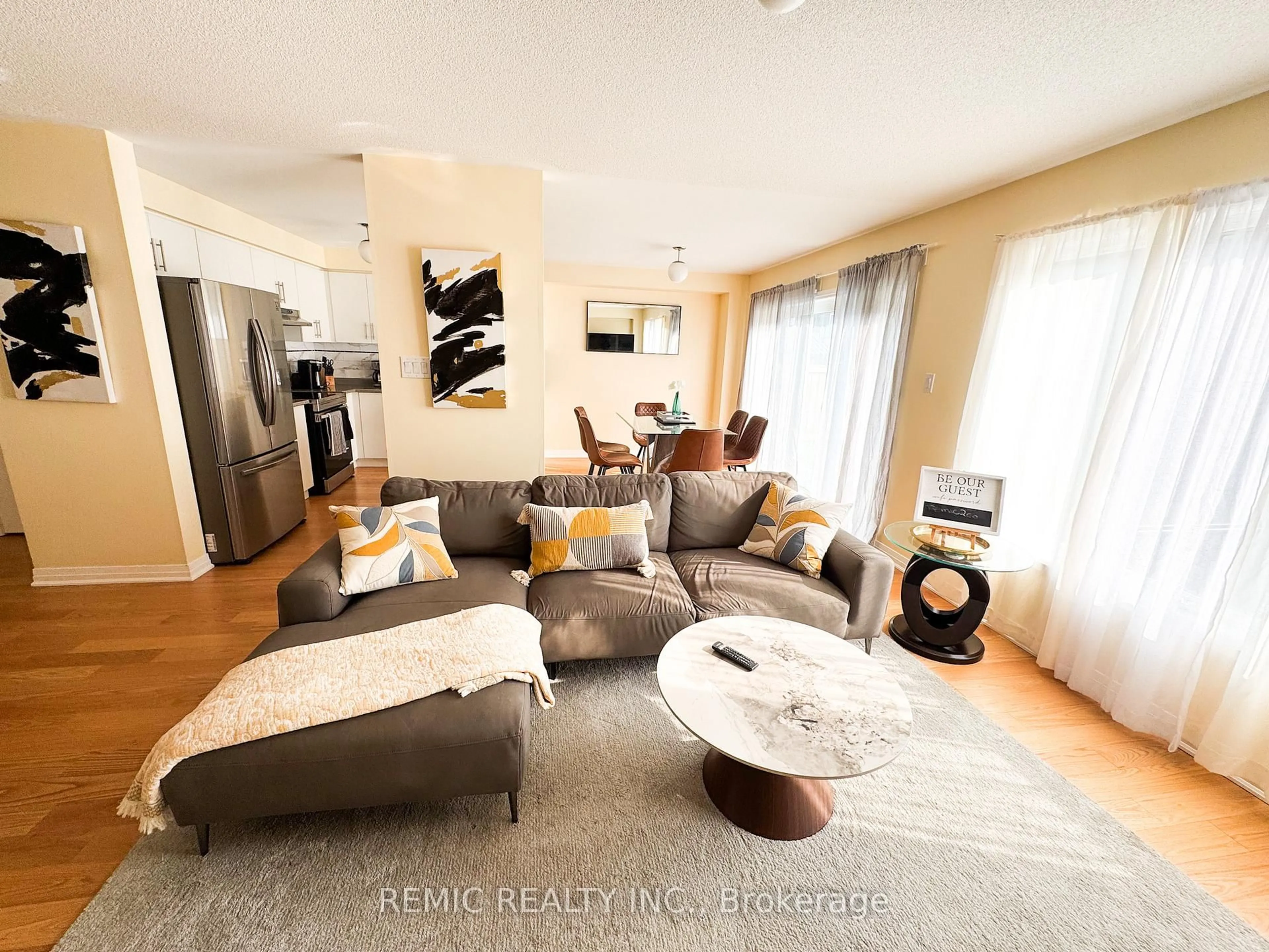 Living room with furniture, unknown for 36 Sailors Landing, Clarington Ontario L1C 7G4