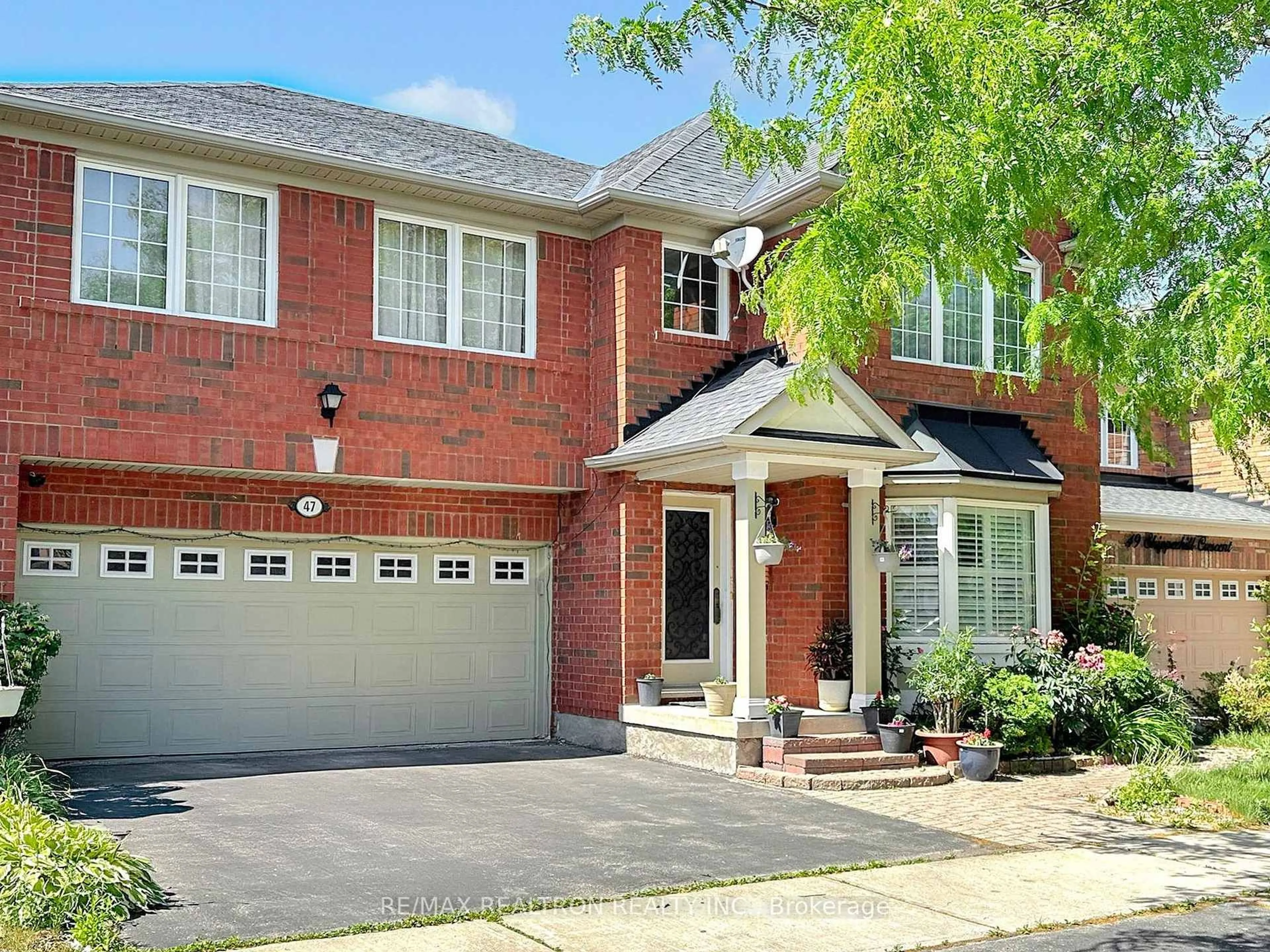 Home with brick exterior material, street for 47 Skipperhill Cres, Toronto Ontario M1X 1W1
