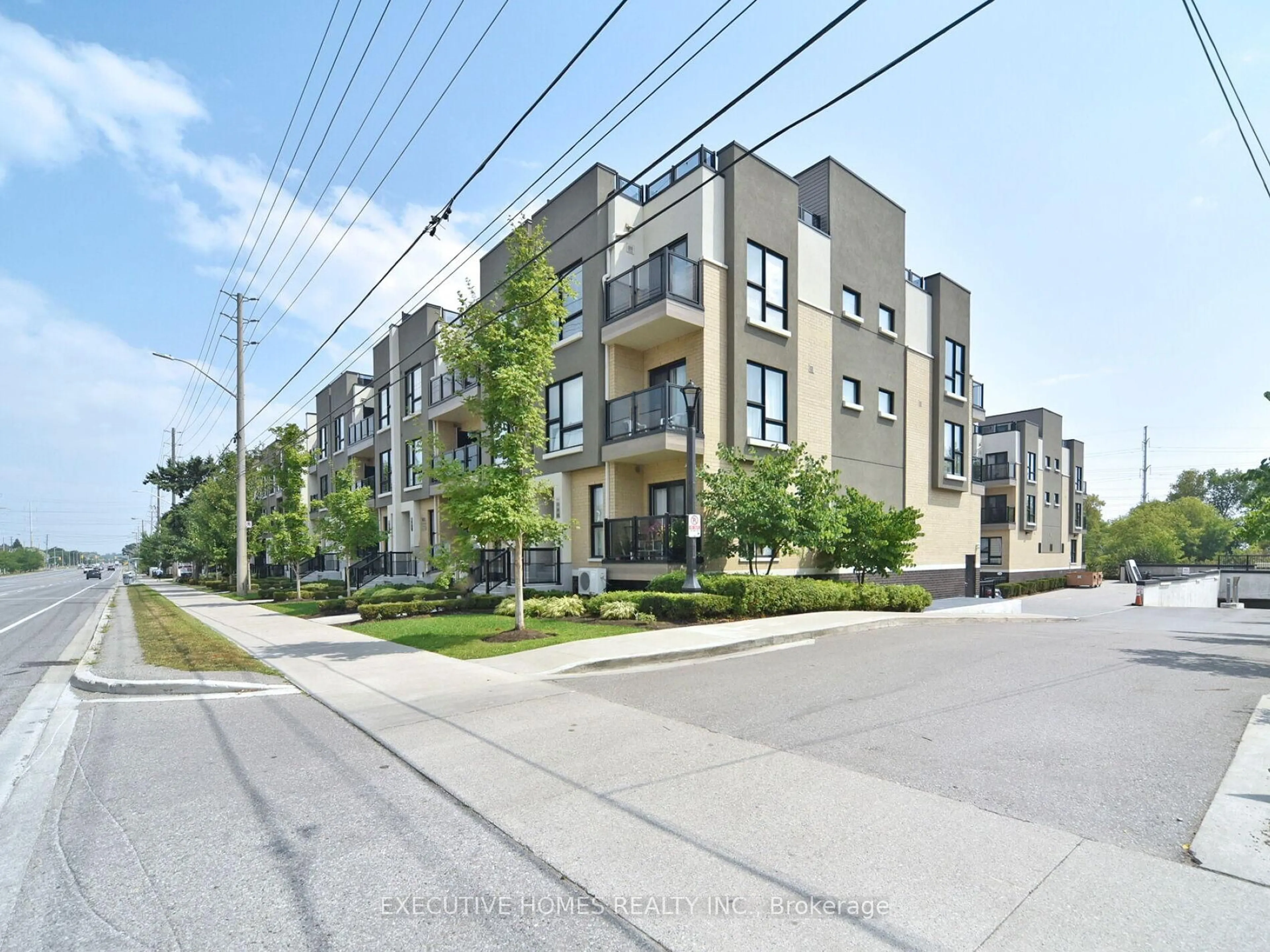 A pic from outside/outdoor area/front of a property/back of a property/a pic from drone, street for 8825 Sheppard Ave #203, Toronto Ontario M1B 0E3