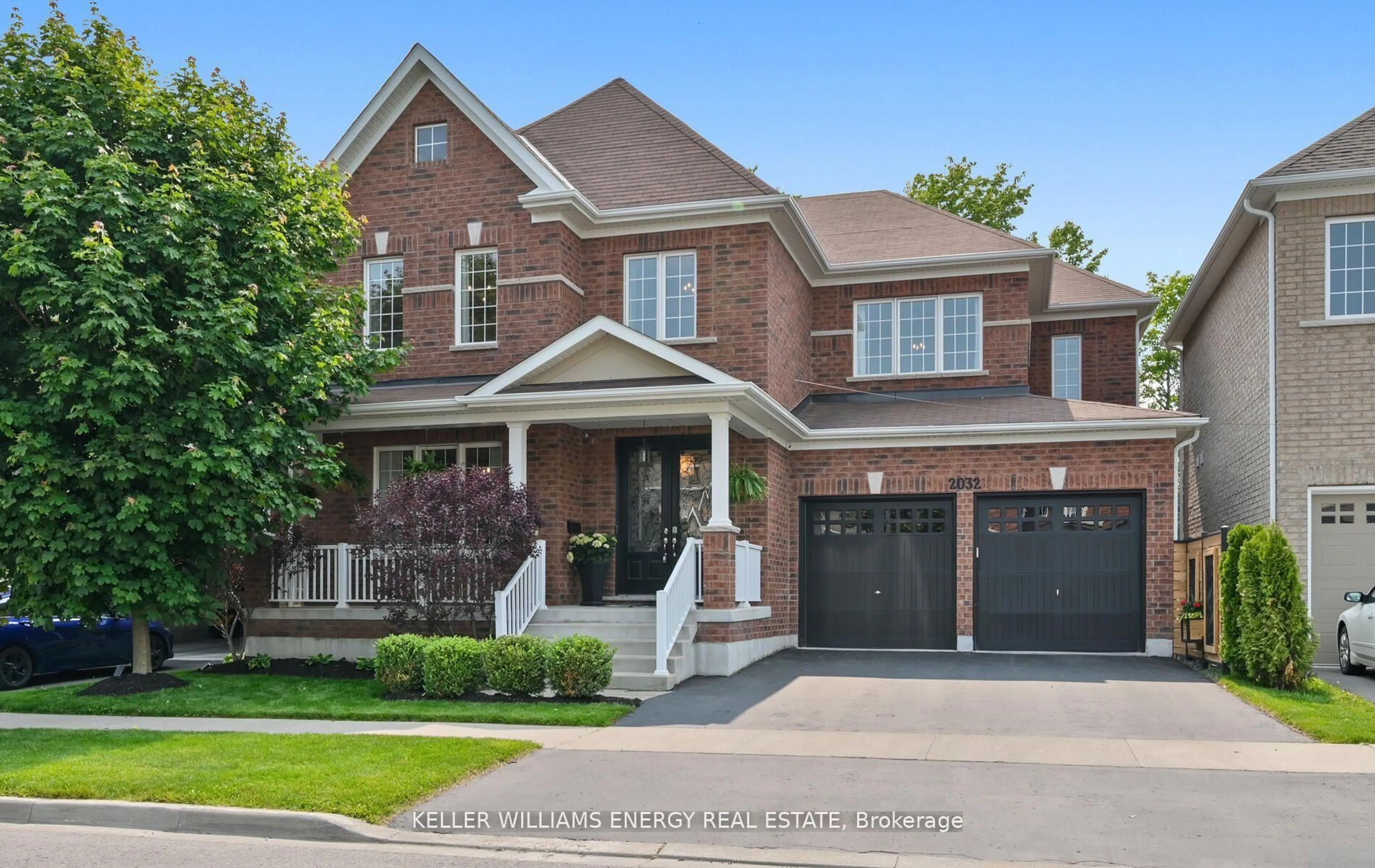 Home with brick exterior material, street for 2032 Kurelo Dr, Oshawa Ontario L1K 0W7