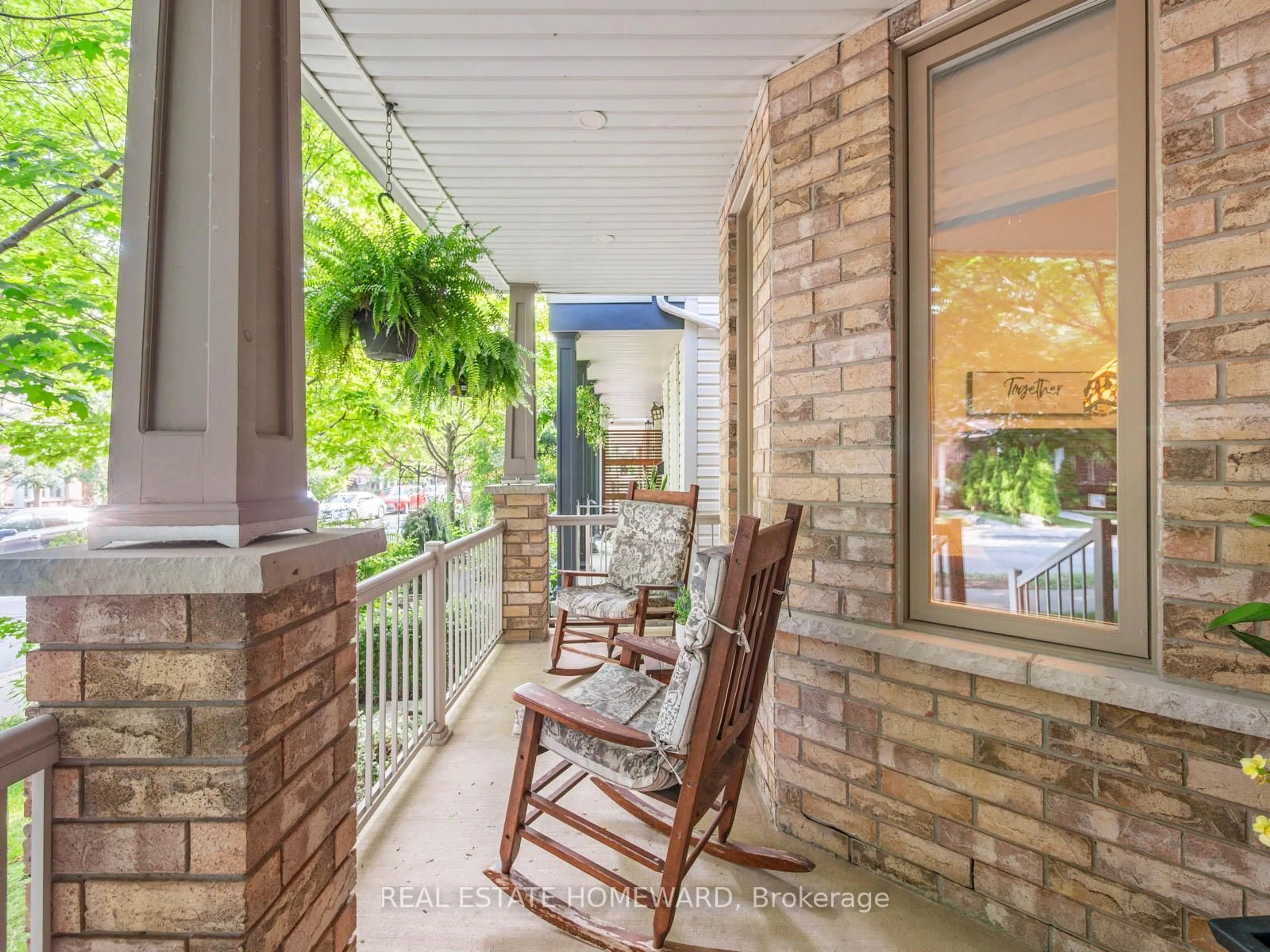Patio, street for 54 Crossovers St, Toronto Ontario M4E 3X4