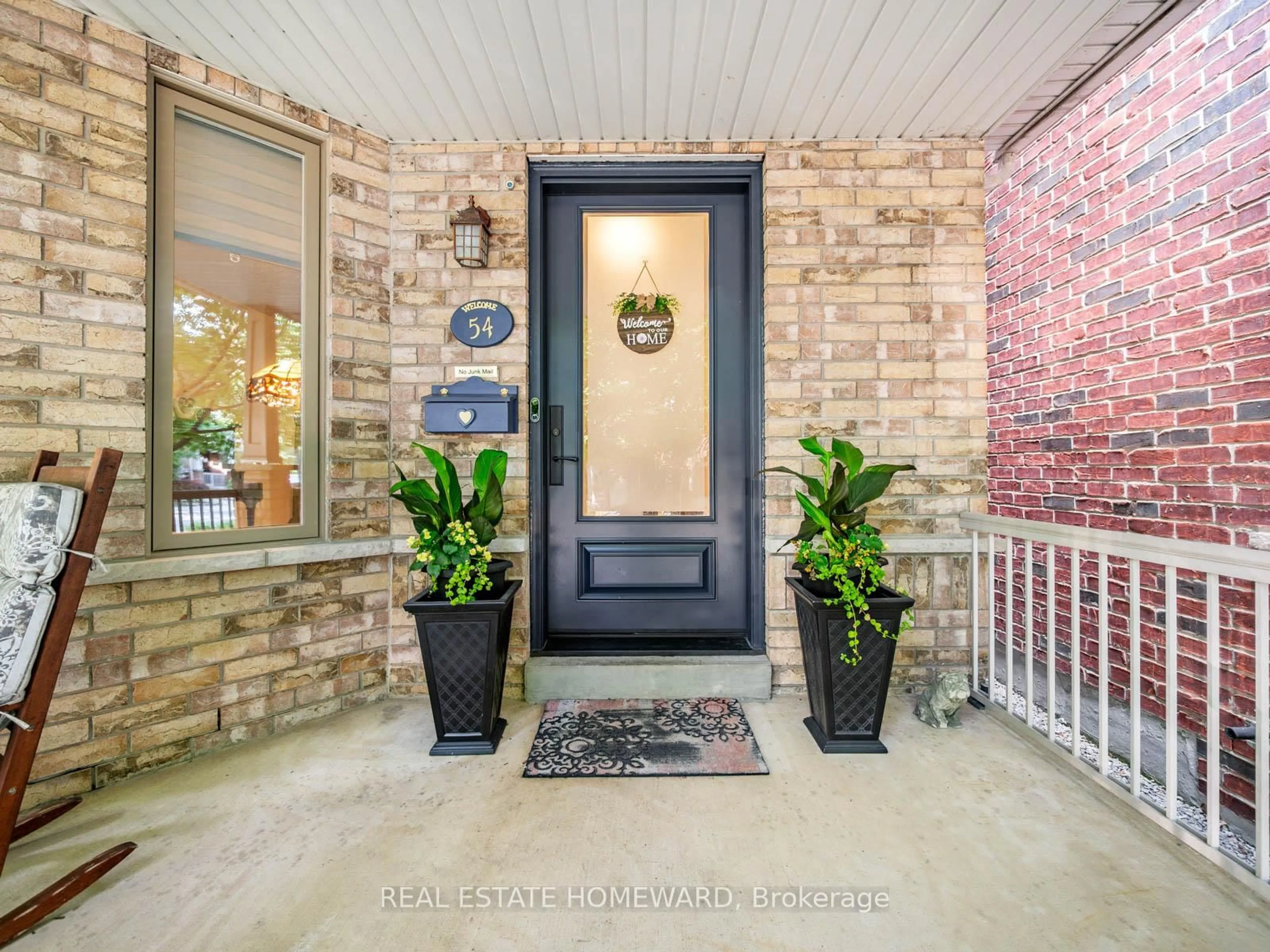 Indoor entryway for 54 Crossovers St, Toronto Ontario M4E 3X4