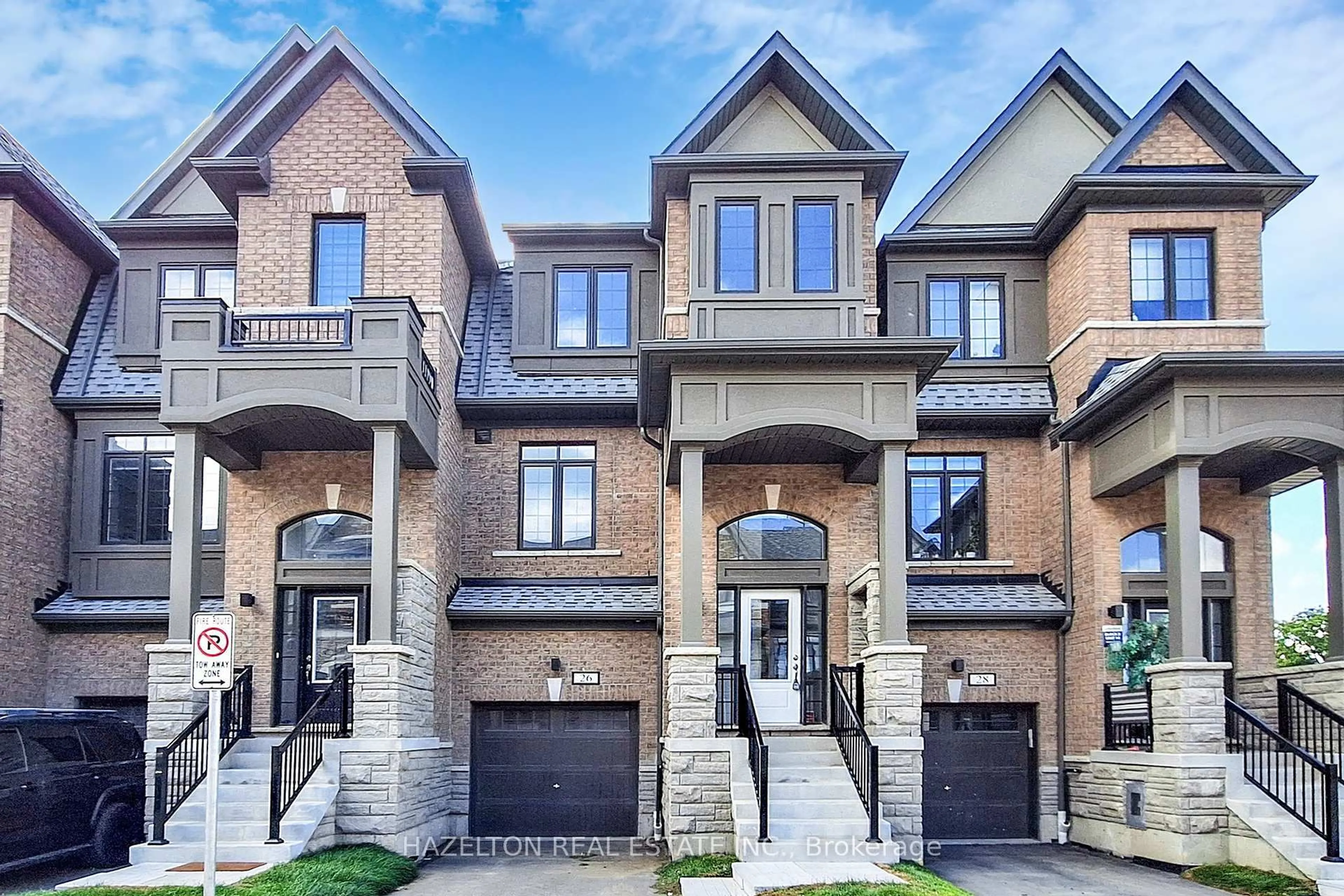 Home with brick exterior material, street for 26 Calloway Way, Whitby Ontario L1N 0N9