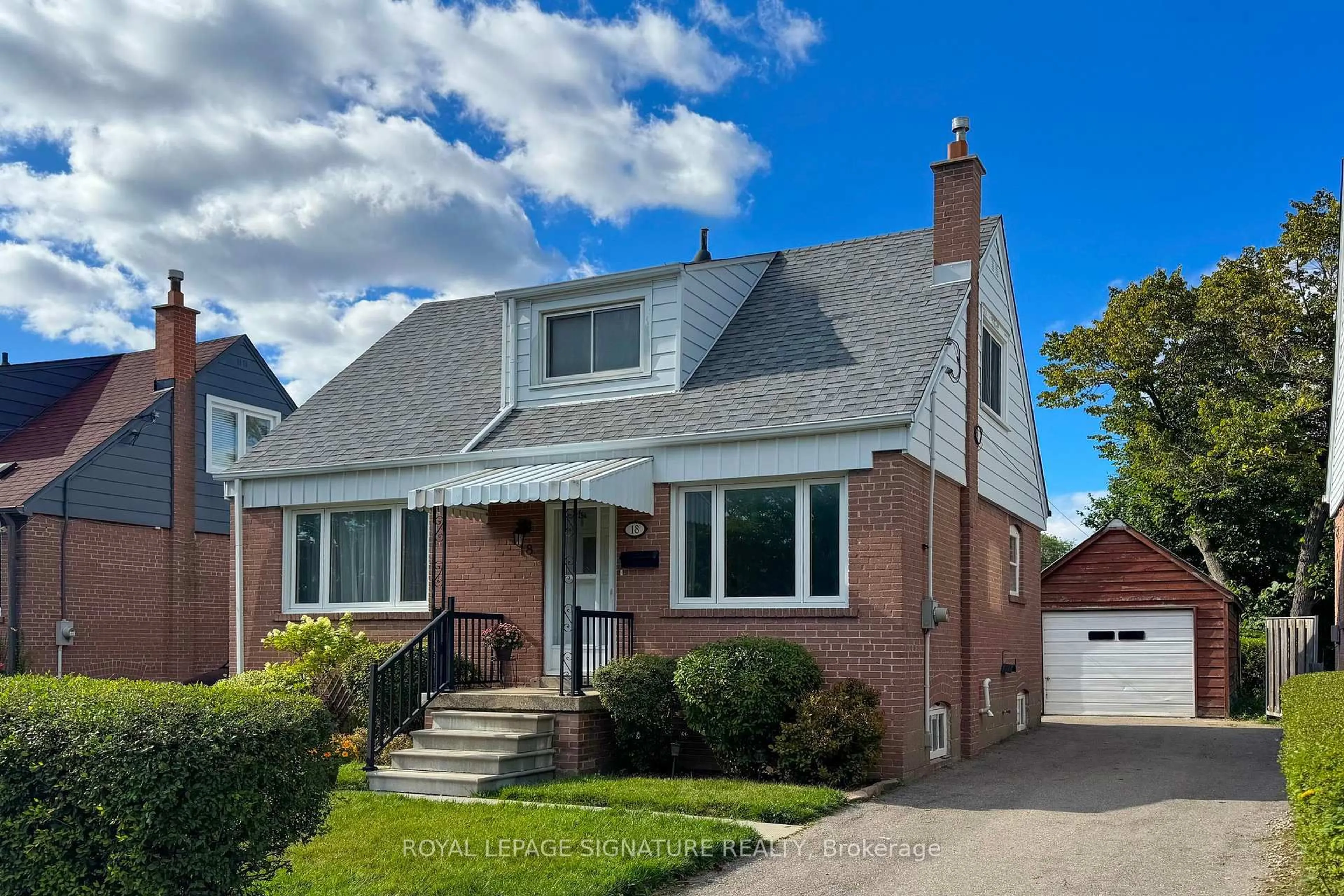 Home with brick exterior material, street for 18 Stamford Sq, Toronto Ontario M1L 1X3